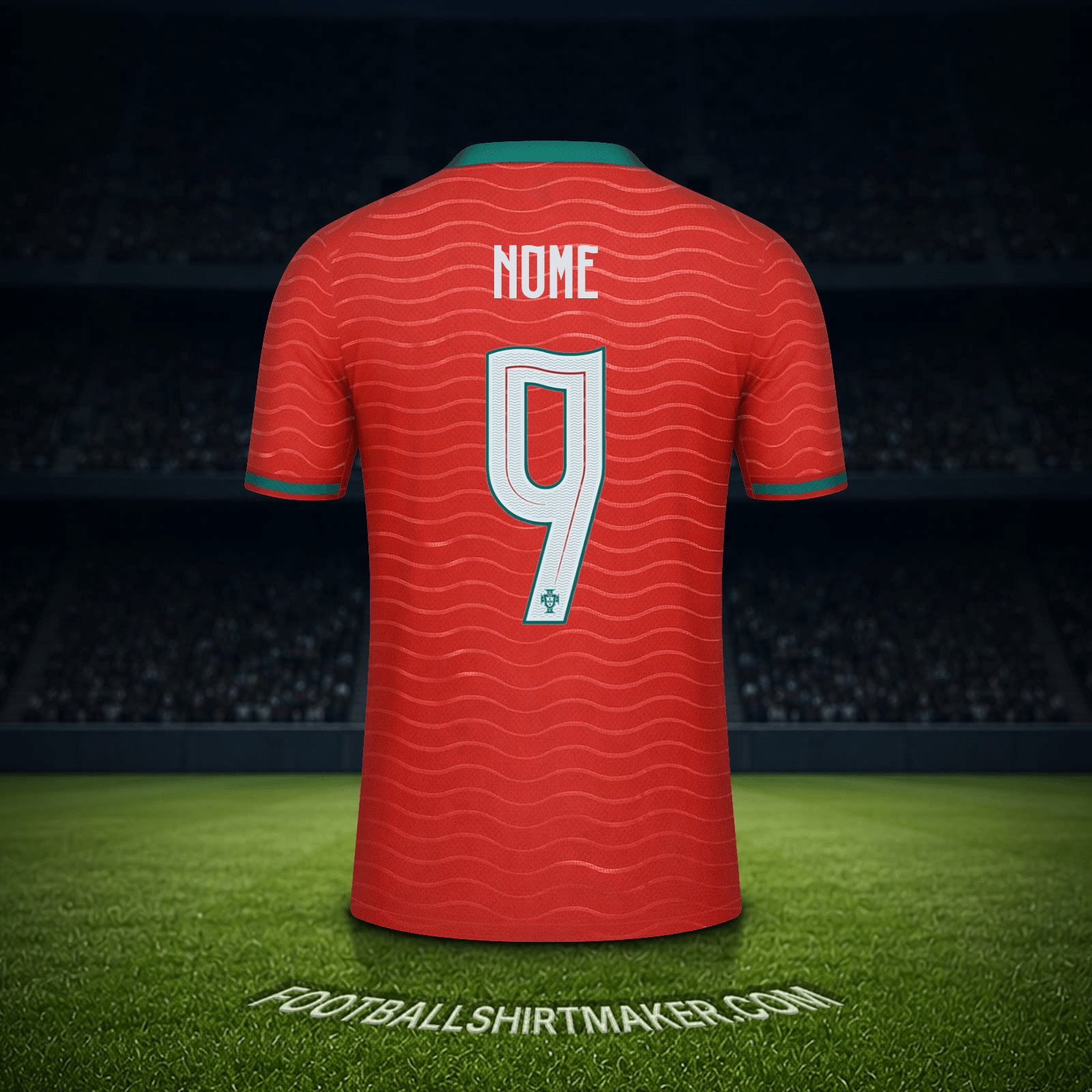 Camisa Portugal Copa do Mundo 2026 -  nome - 9