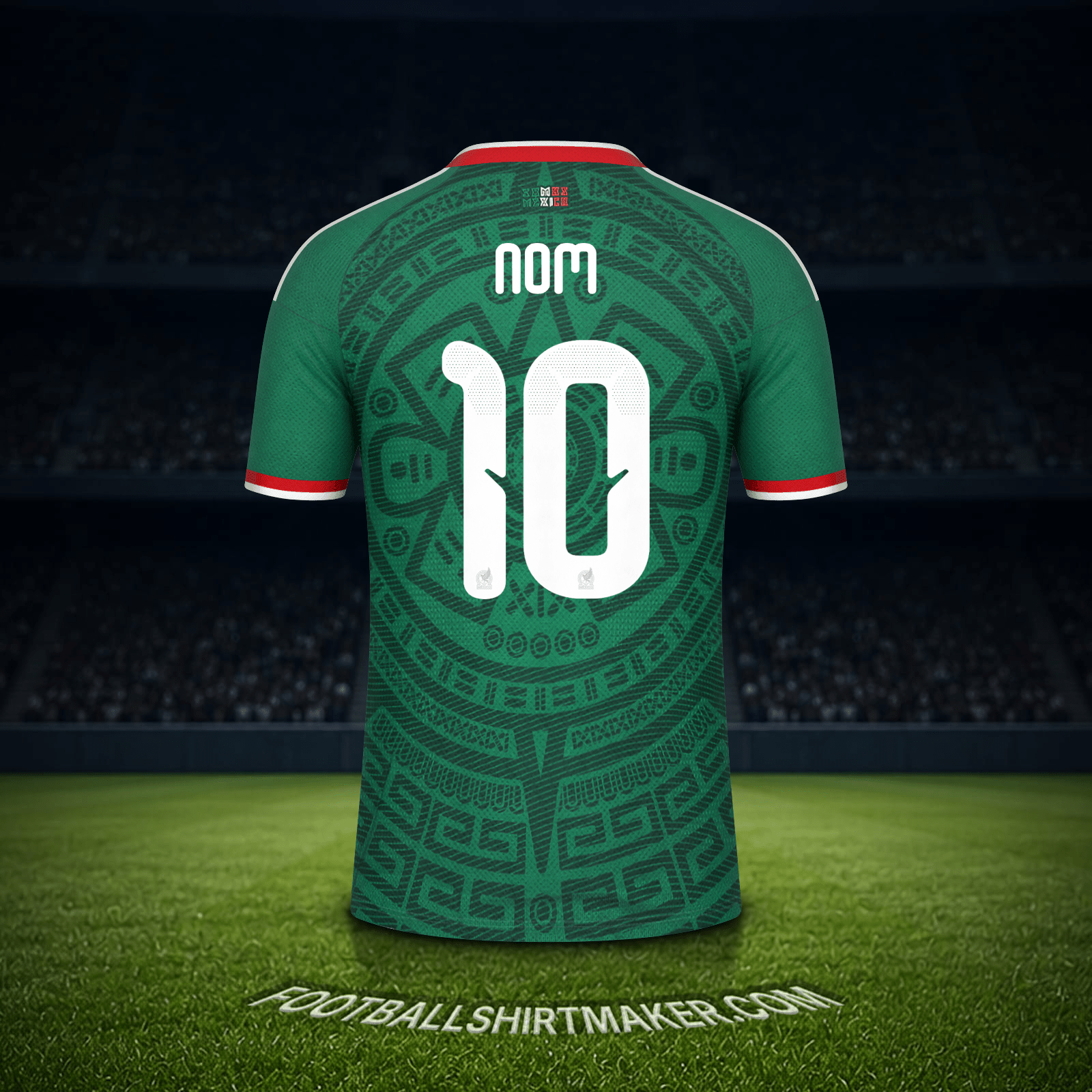 Maillot Mexique Coupe du monde 2026 -  nom - 10
