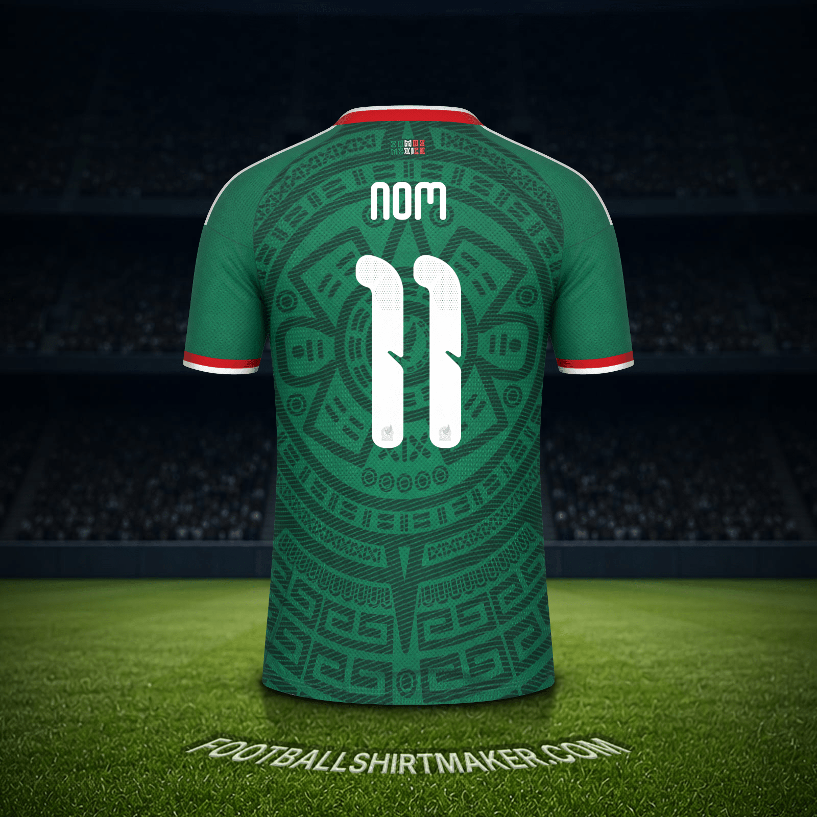 Maillot Mexique Coupe du monde 2026 -  nom - 11