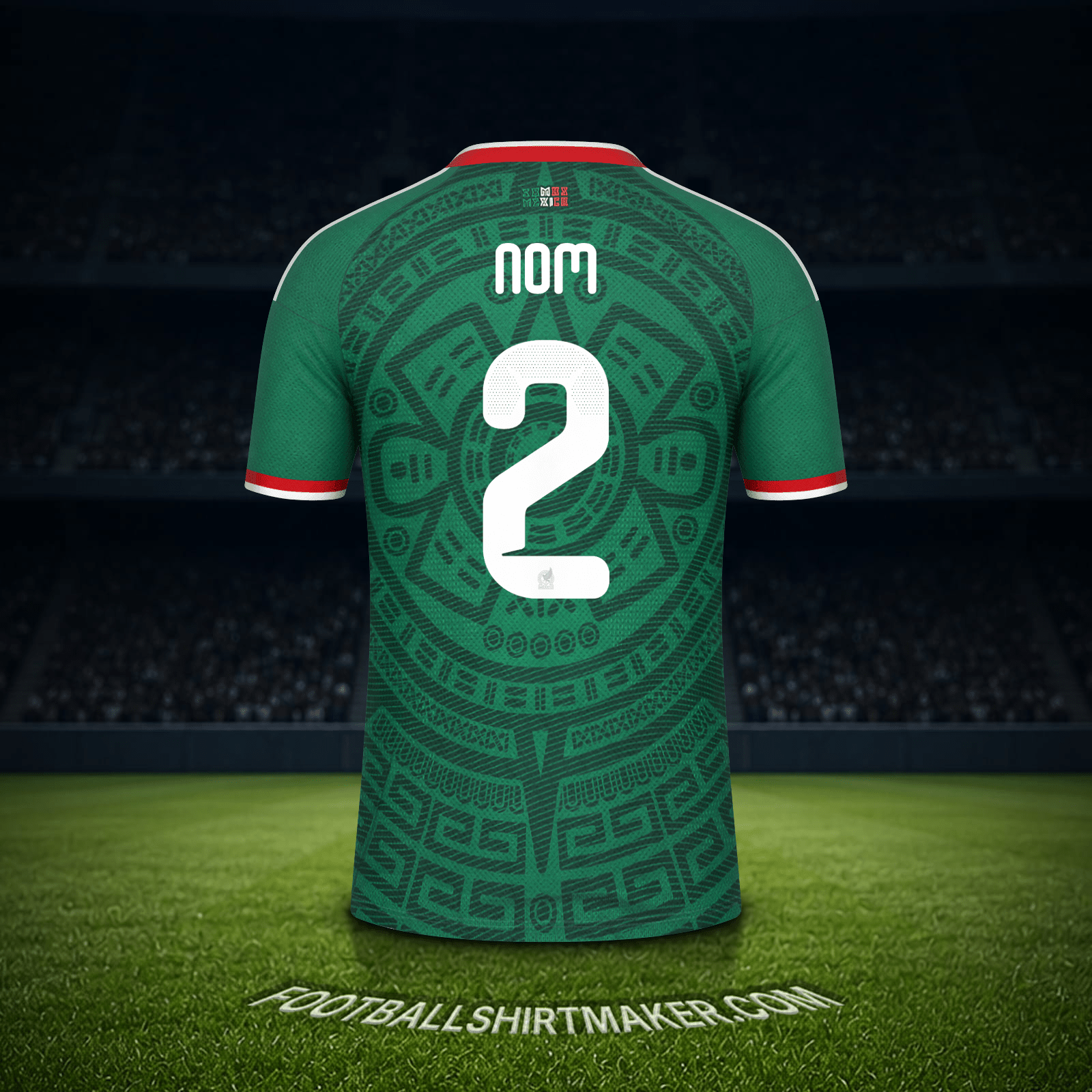Maillot Mexique Coupe du monde 2026 -  nom - 2