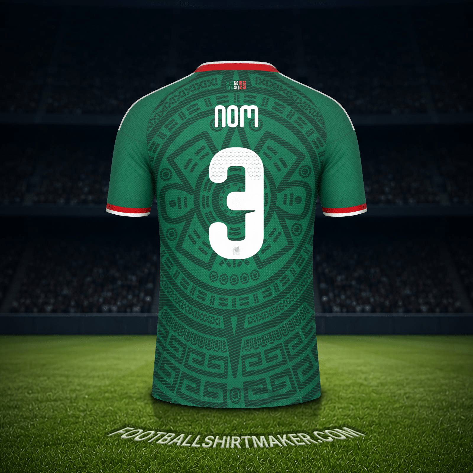 Maillot Mexique Coupe du monde 2026 -  nom - 3