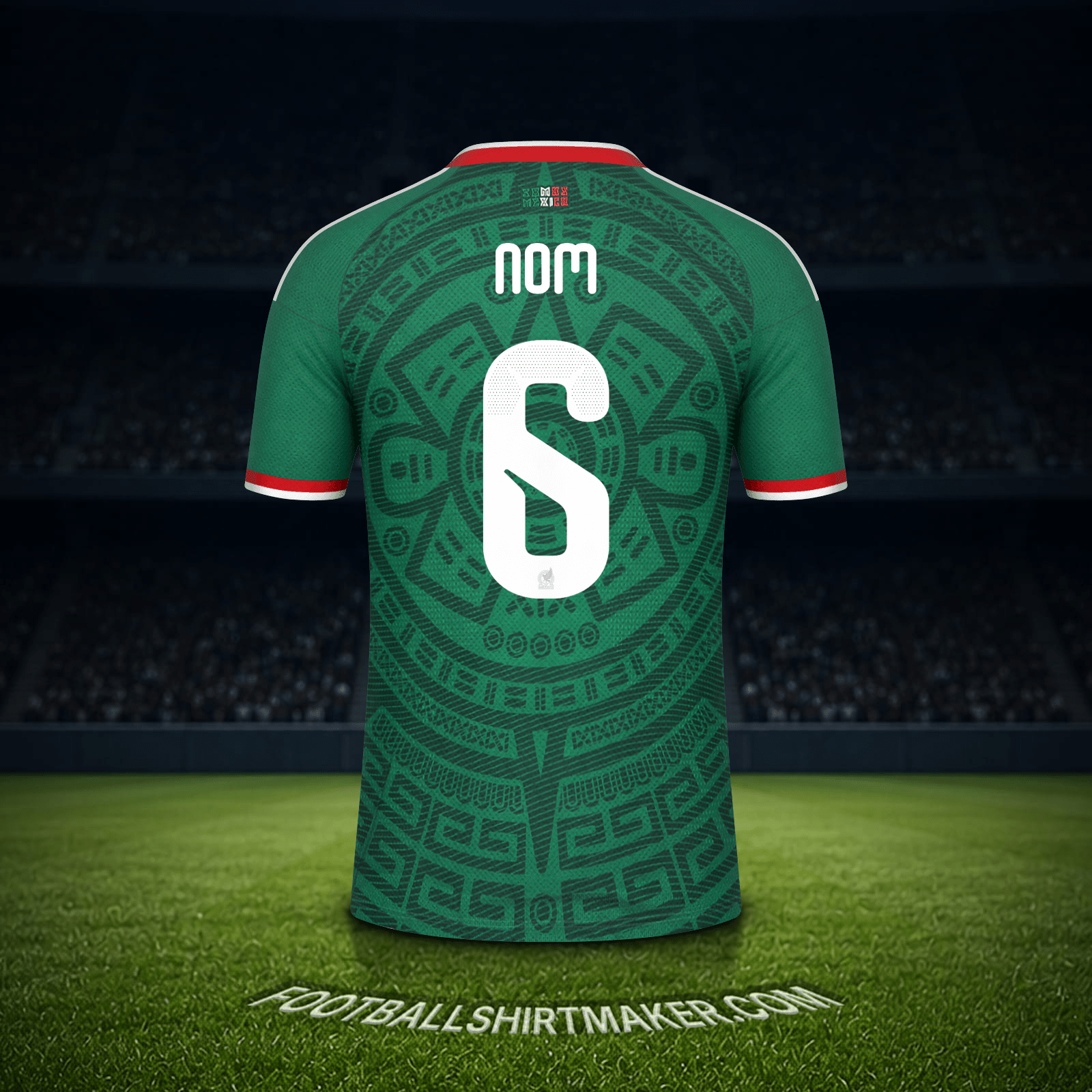 Maillot Mexique Coupe du monde 2026 -  nom - 6