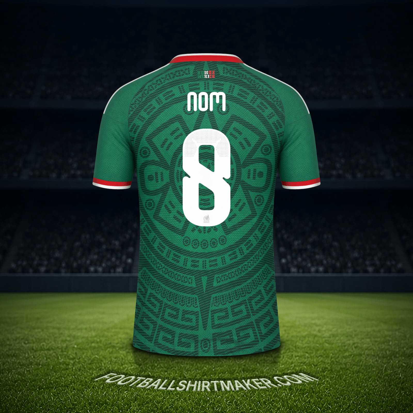 Maillot Mexique Coupe du monde 2026 -  nom - 8