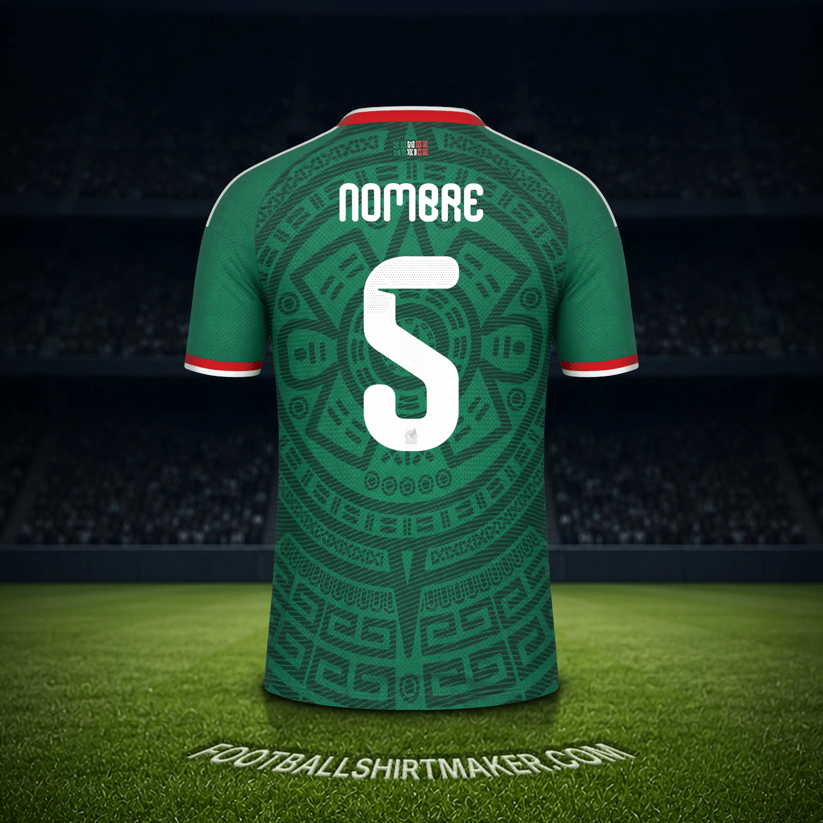 Jersey Mexico Mundial 2026 -  nombre - 5