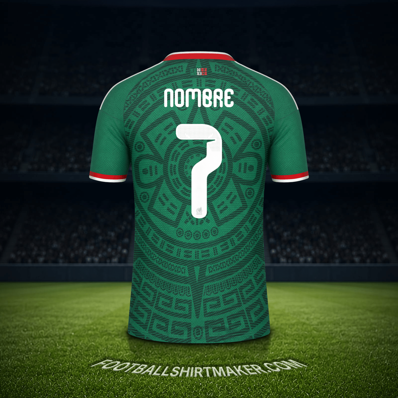 Camiseta Mexico Mundial 2026 -  nombre - 7