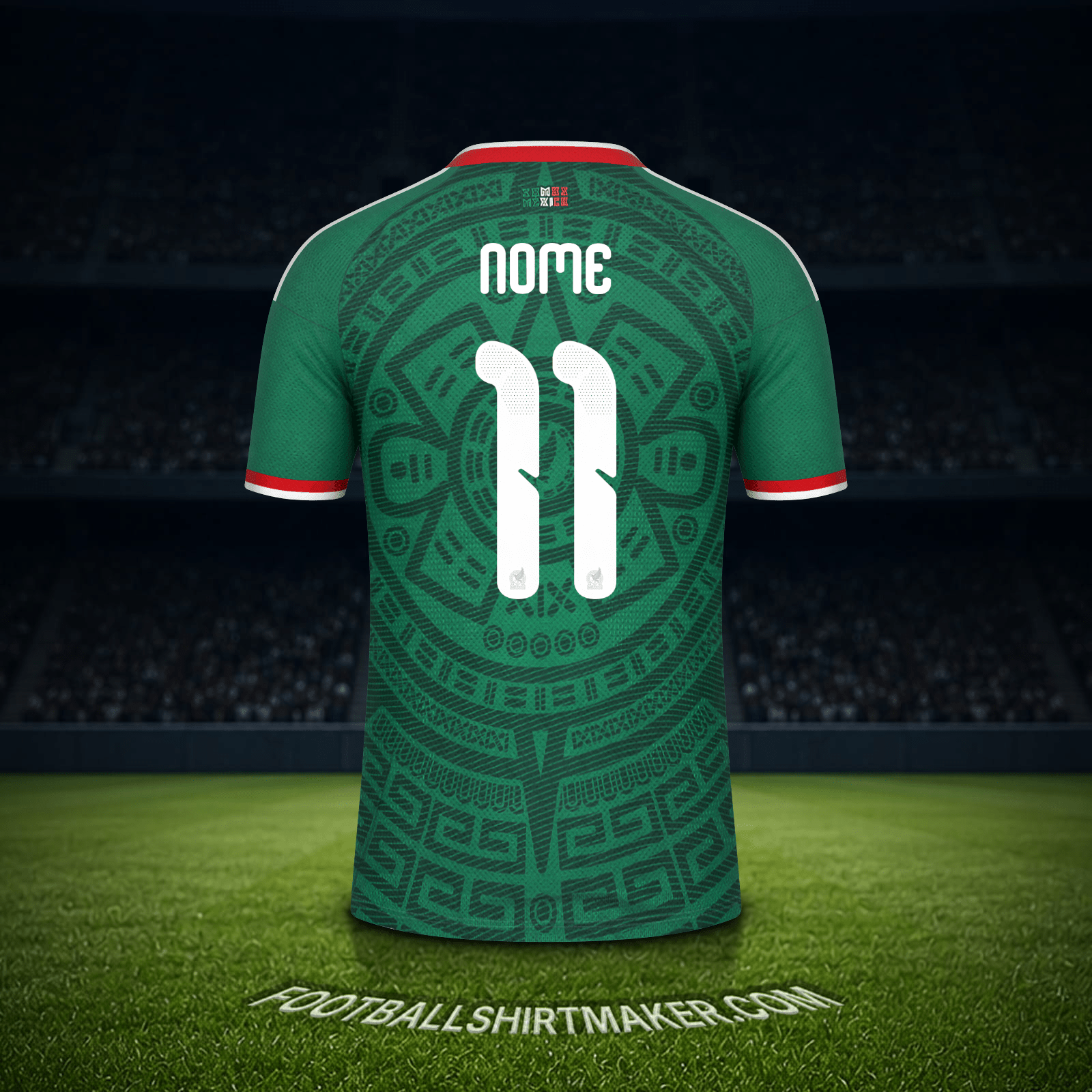 Maglia Messico Mondiali 2026 -  nome - 11