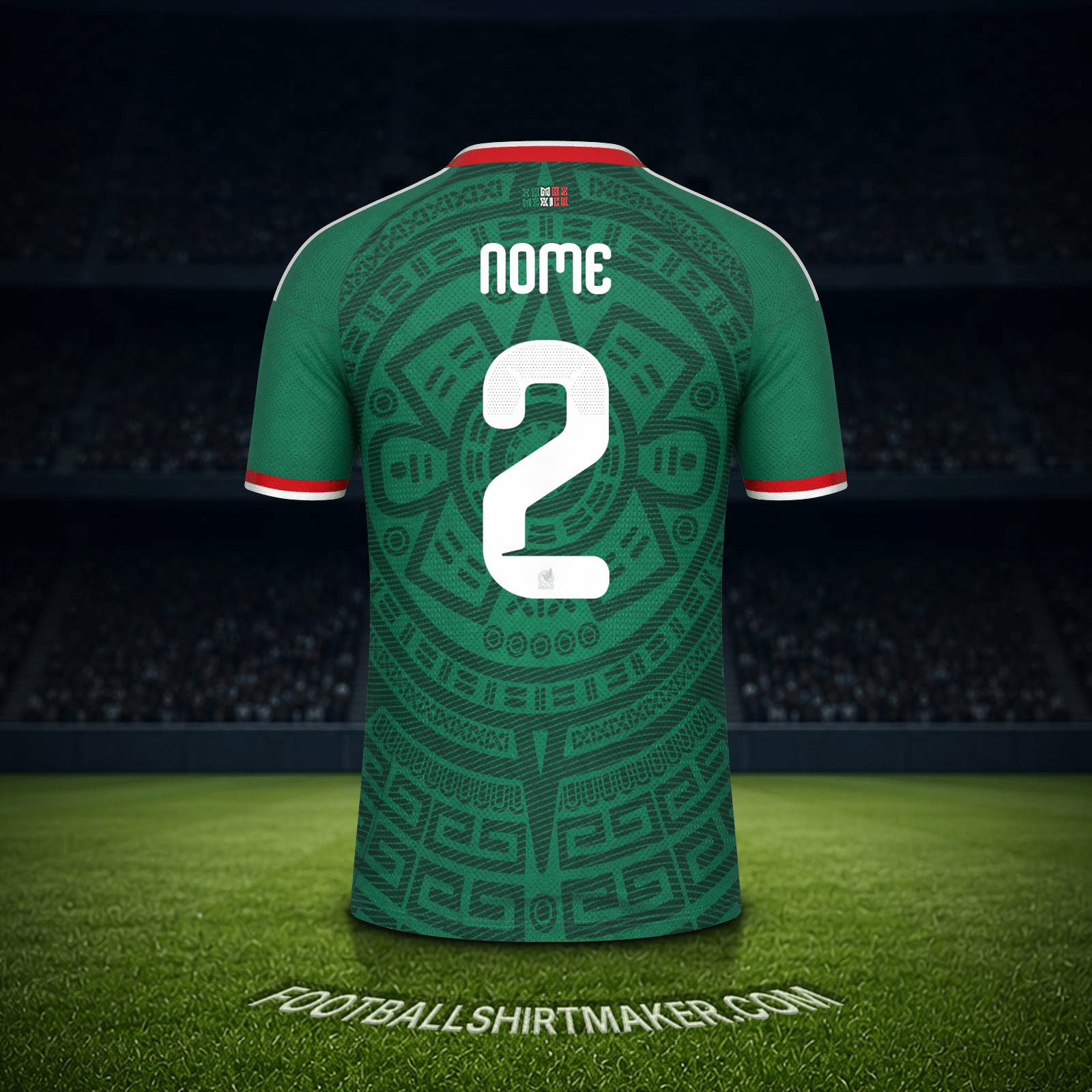 Maglia Messico Mondiali 2026 -  nome - 2