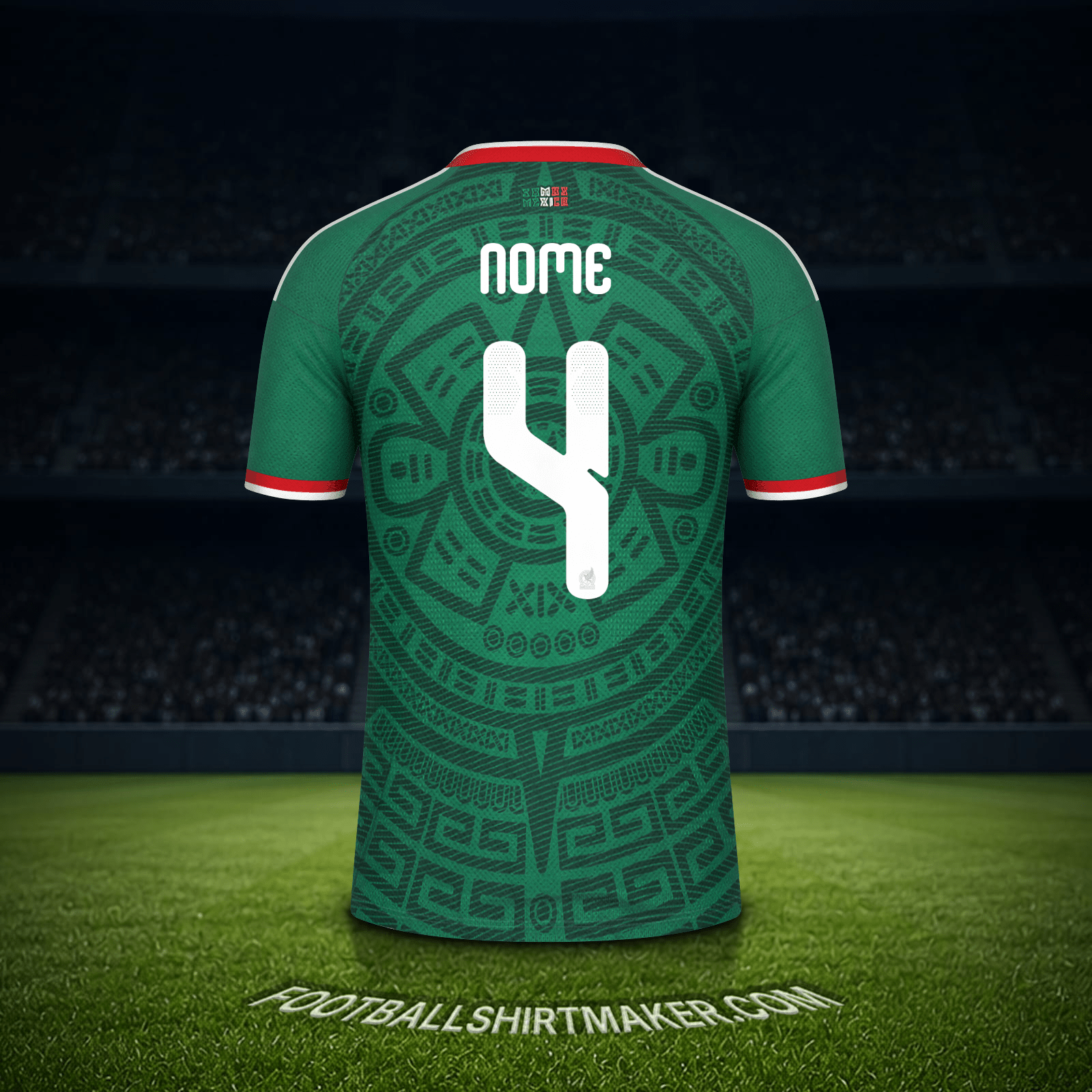 Maglia Messico Mondiali 2026 -  nome - 4