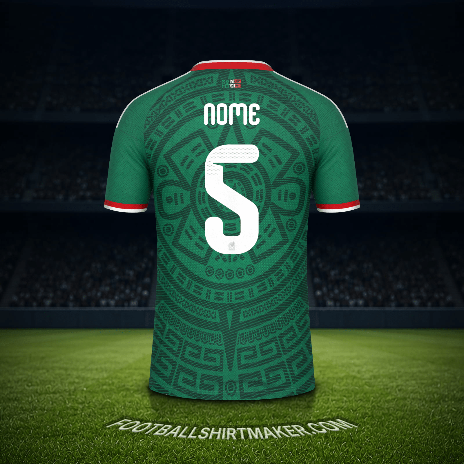 Camisa México Copa do Mundo 2026 -  nome - 5