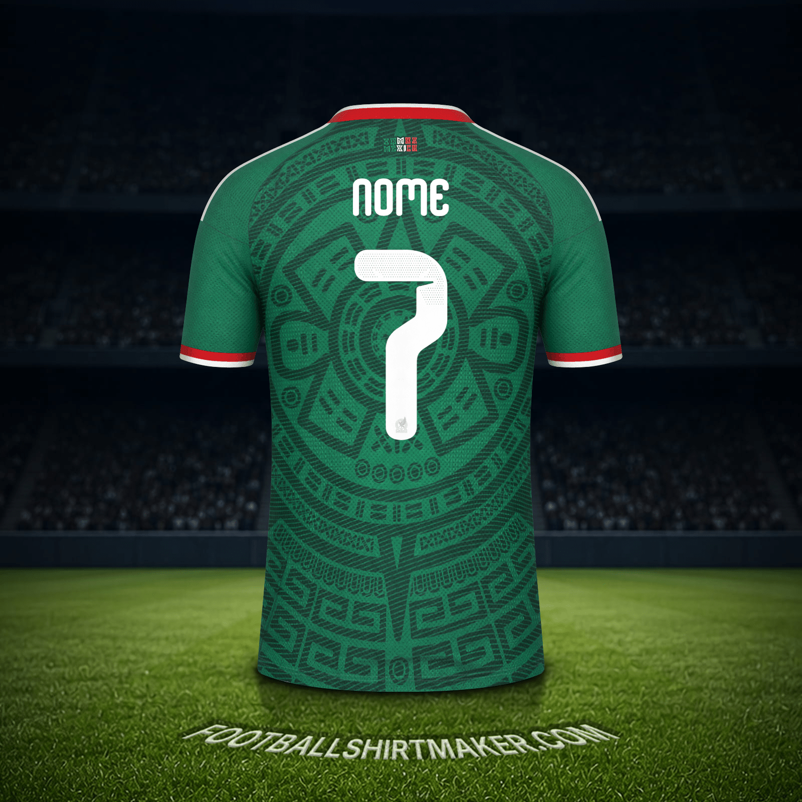 Camisola México Copa do Mundo 2026 -  nome - 7