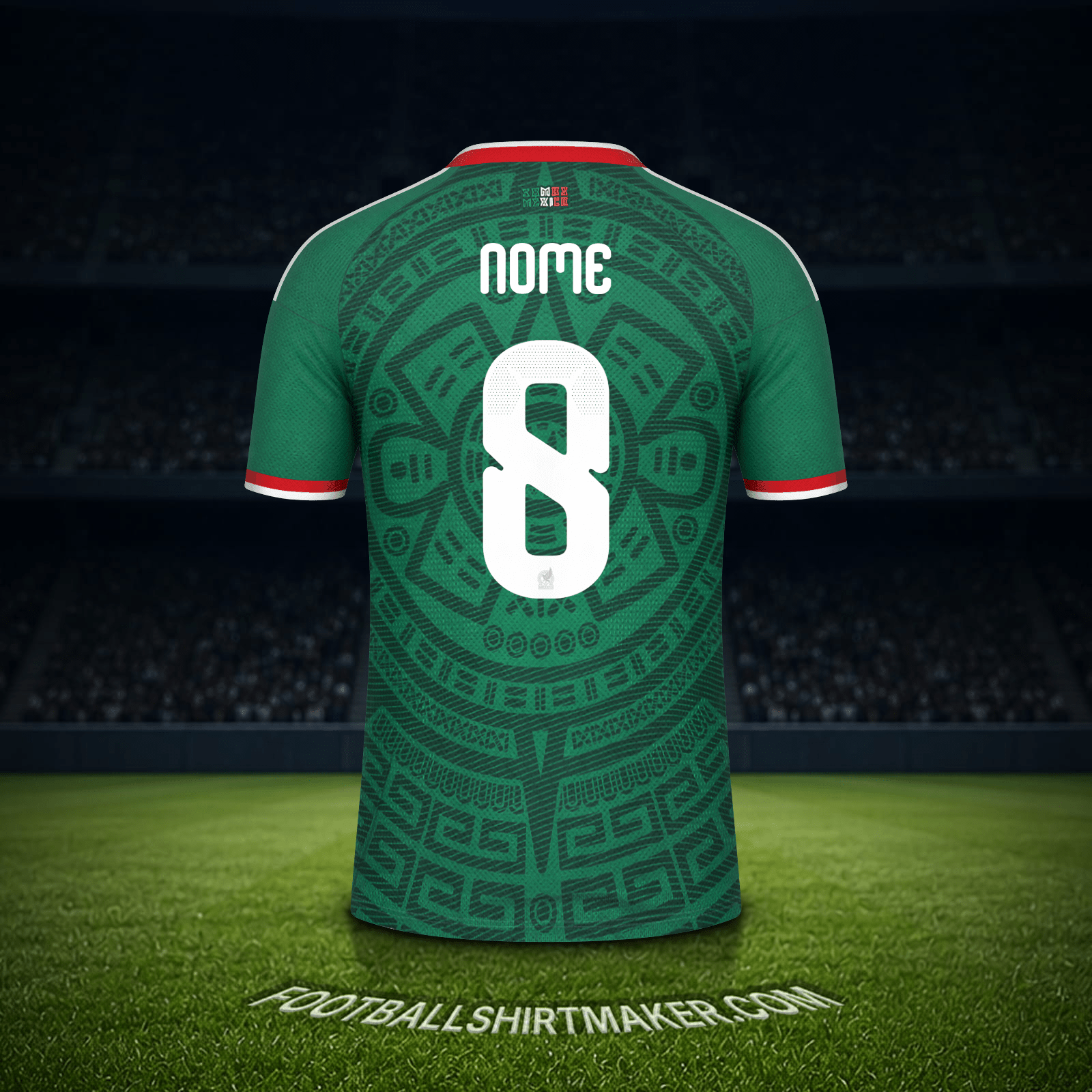 Maglia Messico Mondiali 2026 -  nome - 8