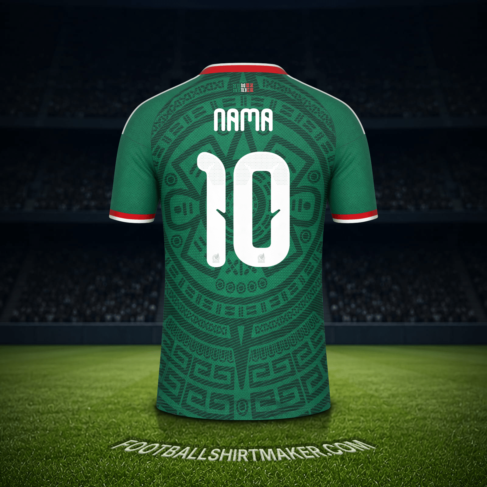 Jersey Meksiko Piala Dunia 2026 -  nama - 10
