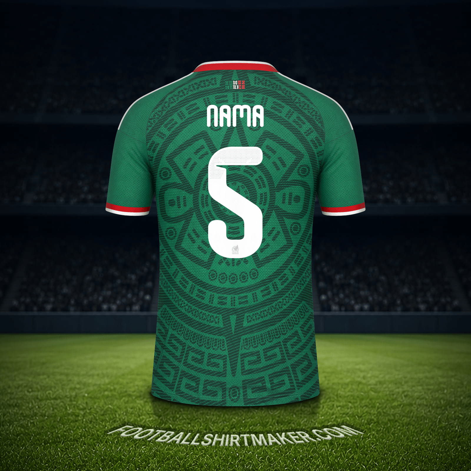 Jersey Meksiko Piala Dunia 2026 -  nama - 5
