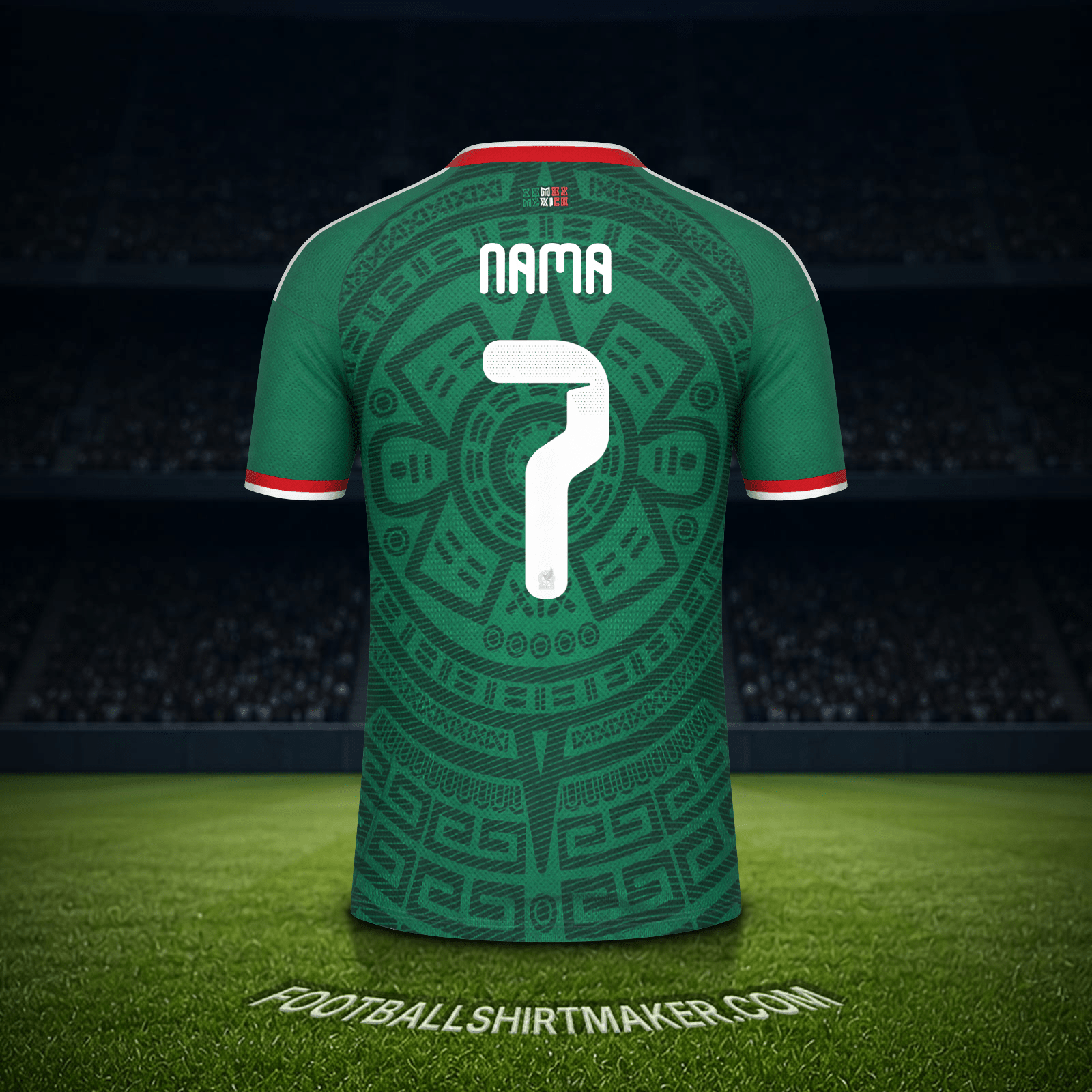 Jersey Meksiko Piala Dunia 2026 -  nama - 7