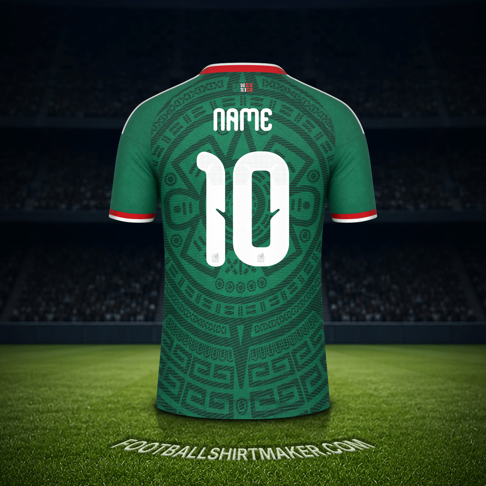 Jersey Mexico World Cup 2026 -  name - 10