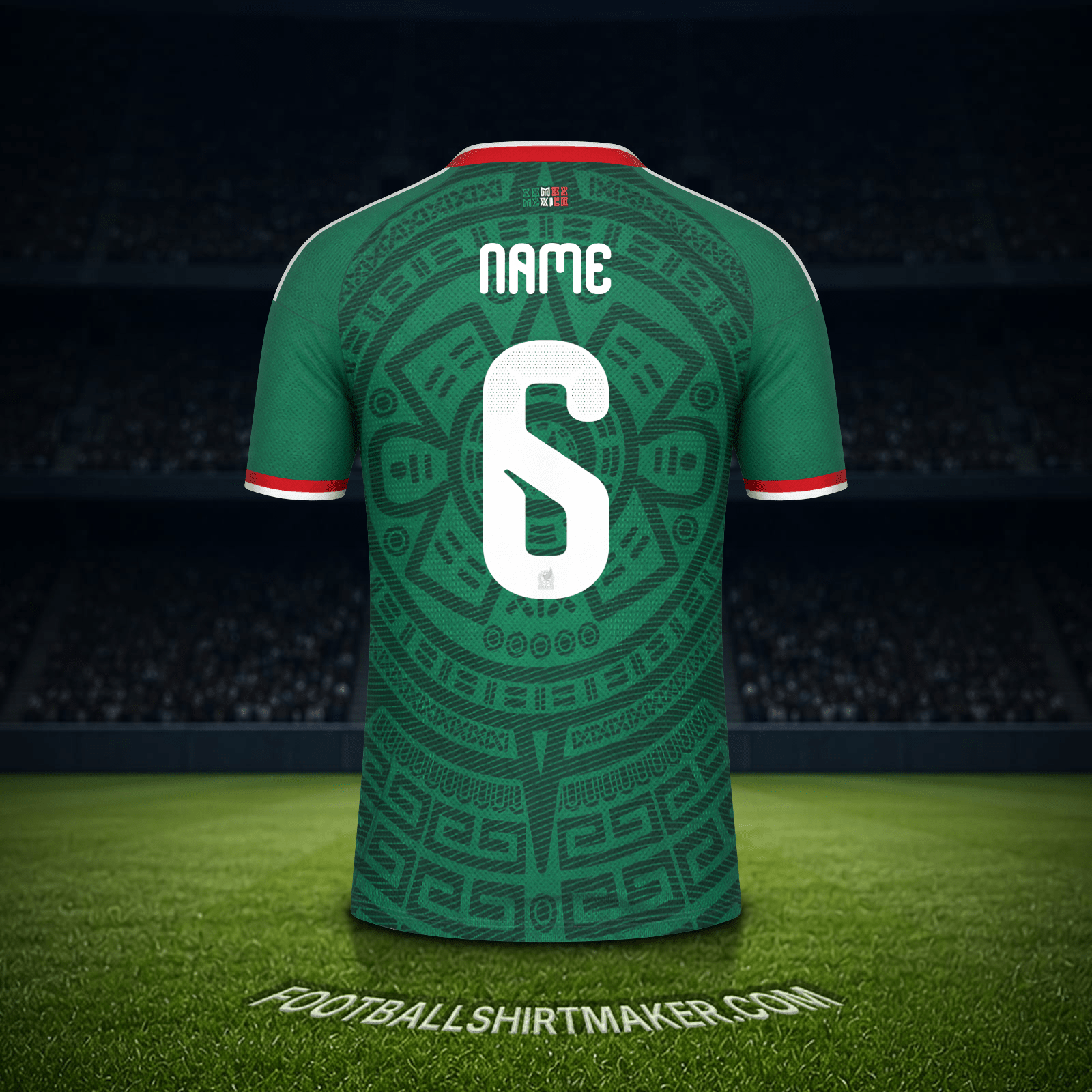 Trikot Mexiko Weltmeisterschaft 2026 -  name - 6