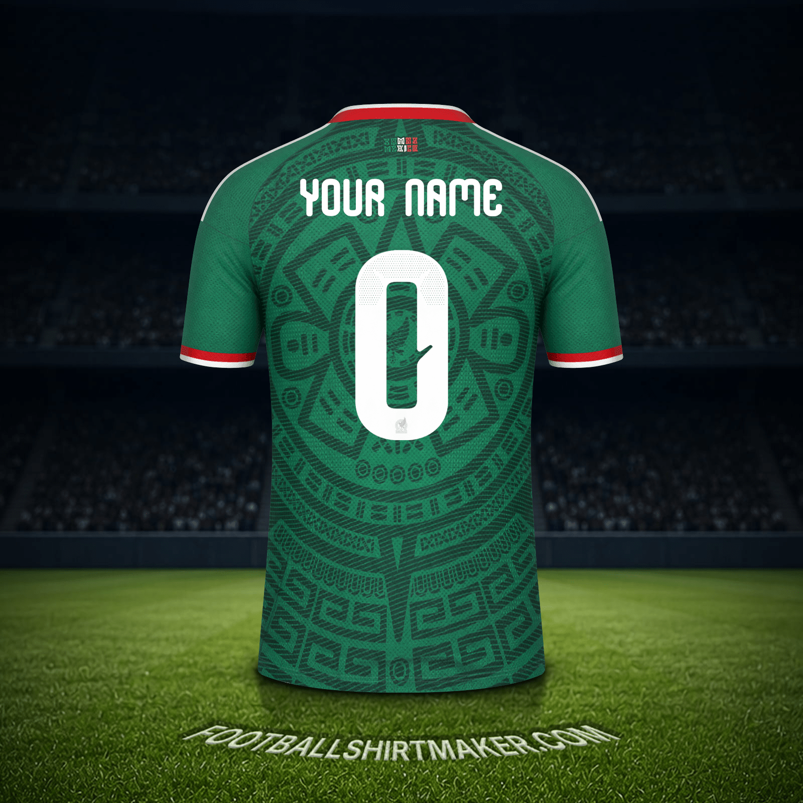 Jersey Mexico World Cup 2026 -  your name - 0