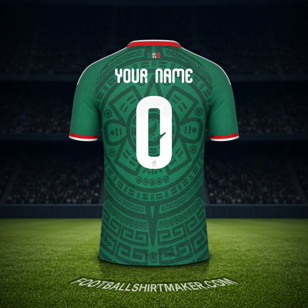 Jersey Mexico World Cup 2026 -  your name - 0