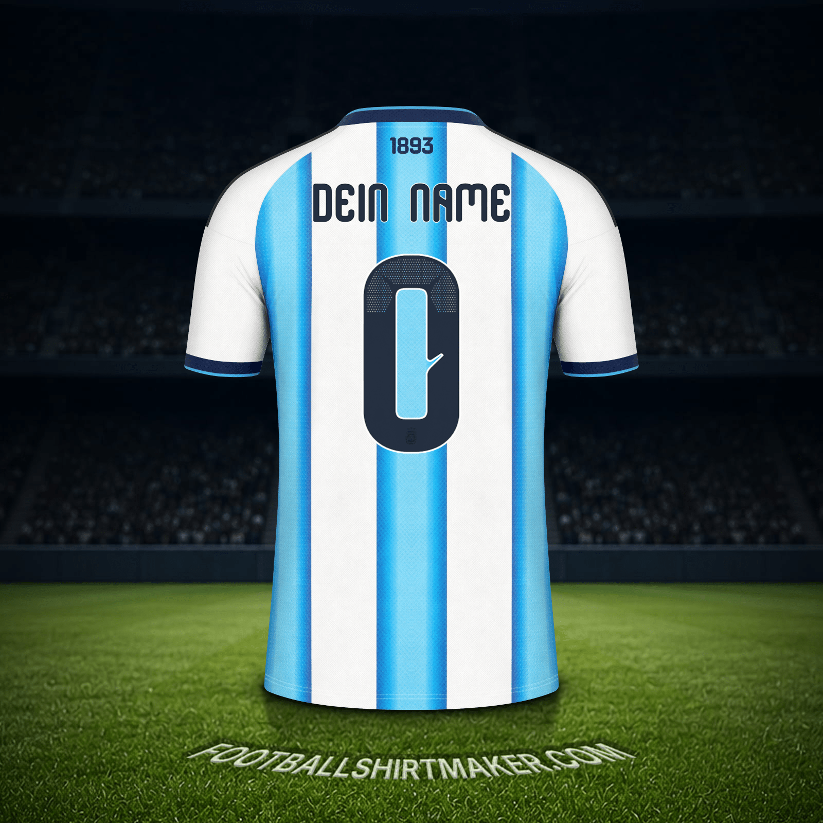 Trikot Argentinien Weltmeisterschaft 2026 -  dein name - 0