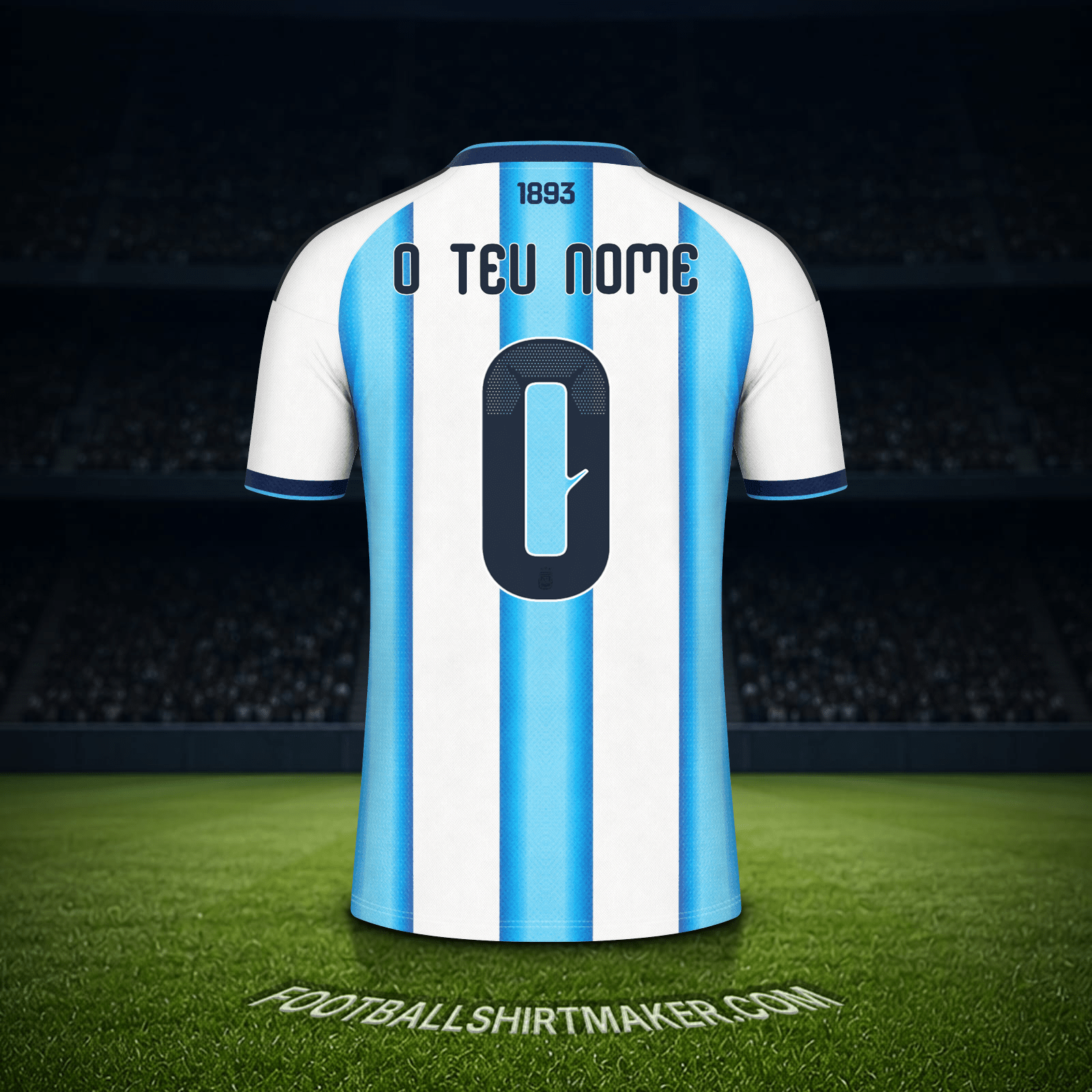 Camisola Argentina Copa do Mundo 2026 -  o teu nome - 0