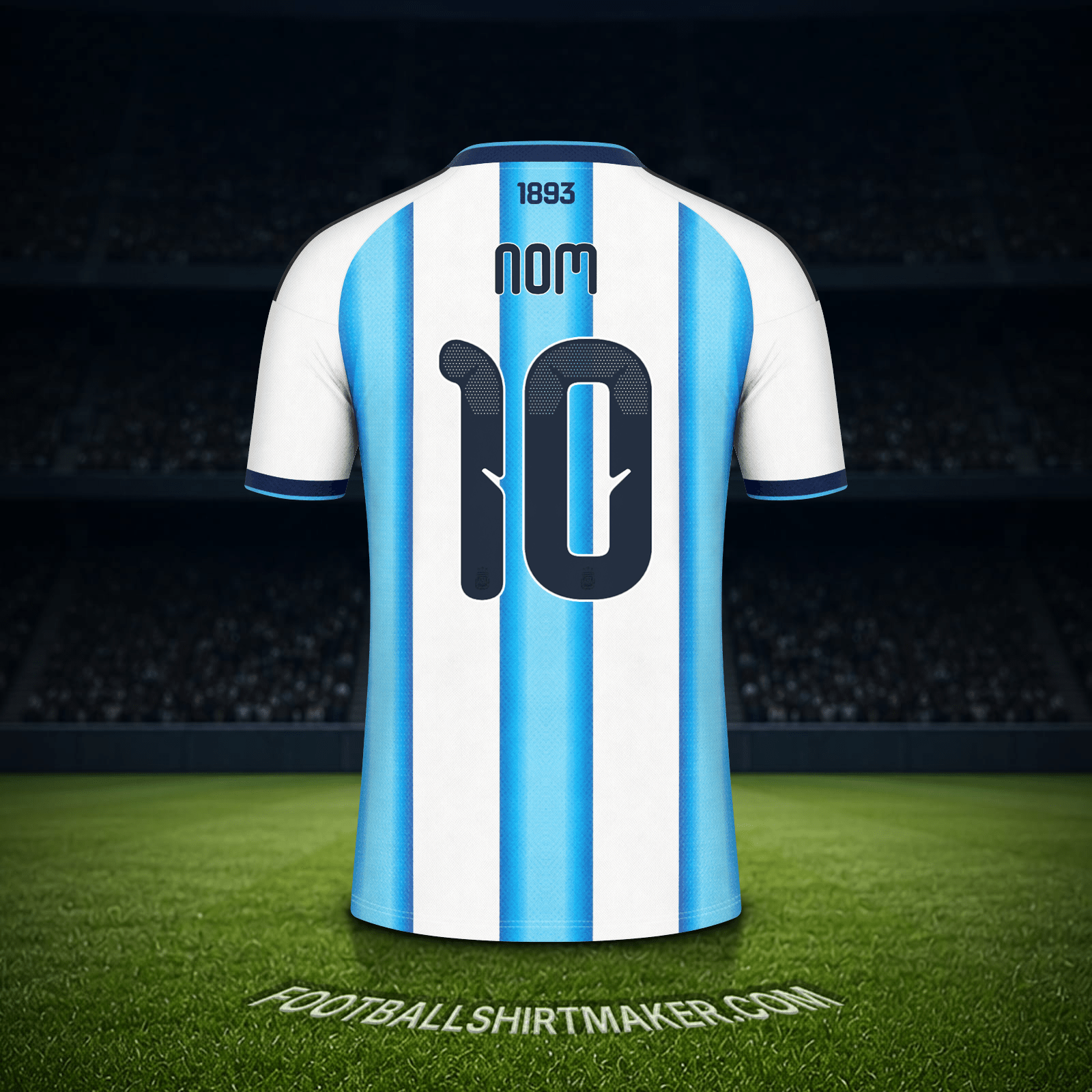 Maillot Argentine Coupe du monde 2026 -  nom - 10