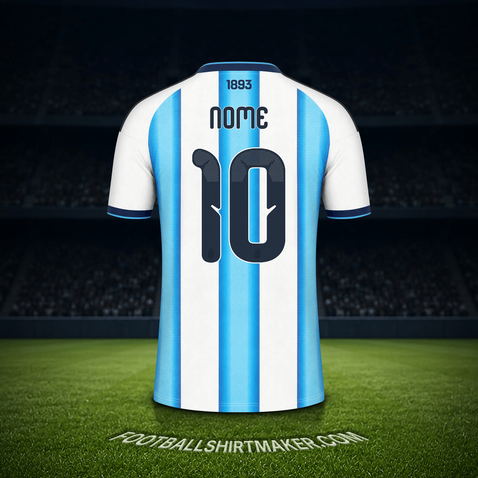 Camisola Argentina Copa do Mundo 2026 -  nome - 10