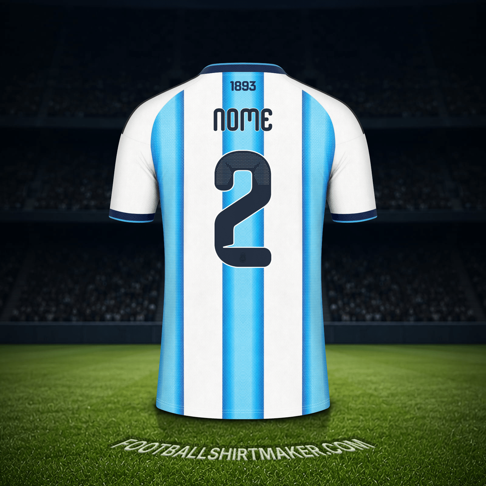 Camisa Argentina Copa do Mundo 2026 -  nome - 2