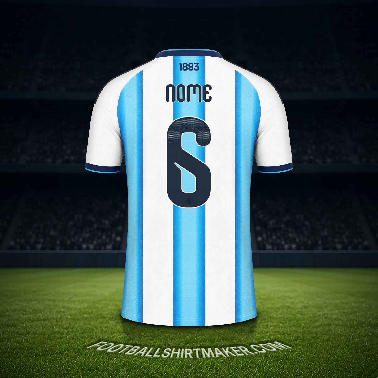 Camisola Argentina Copa do Mundo 2026 -  nome - 6
