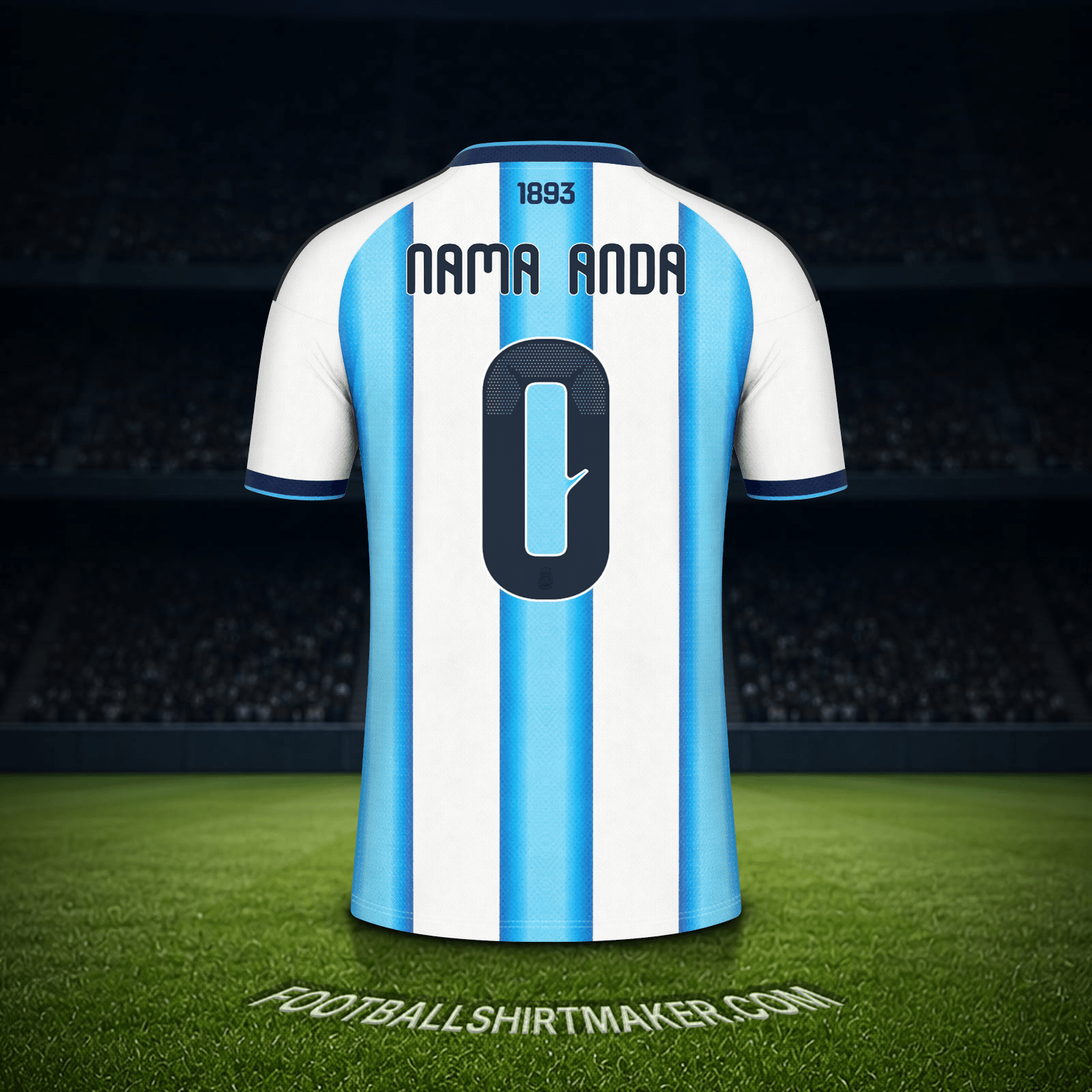 Jersey Argentina Piala Dunia 2026 -  nama anda - 0