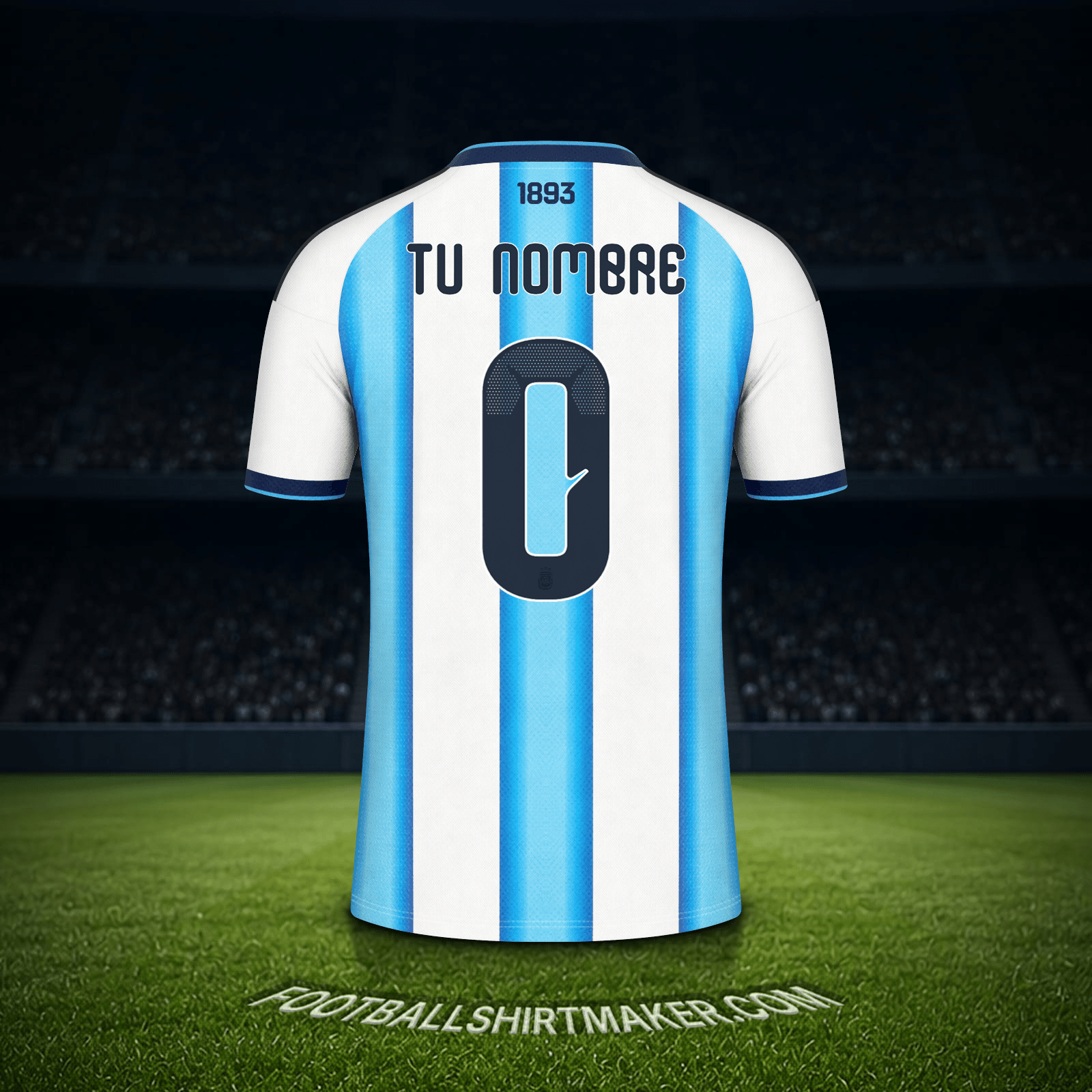 Camiseta Argentina Mundial 2026 -  tu nombre - 0