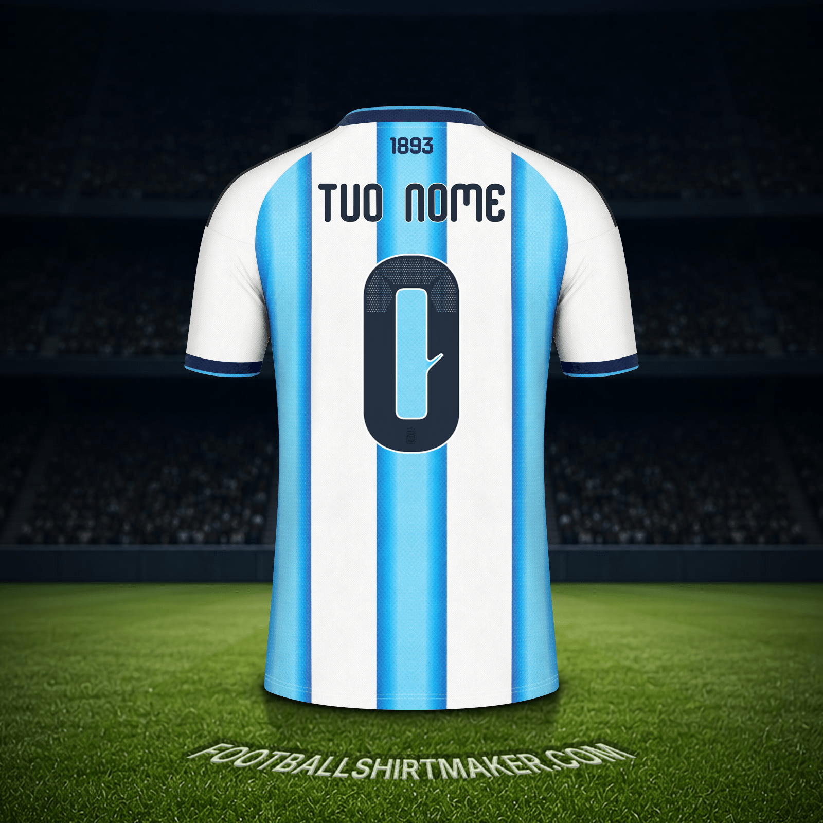 Maglia Argentina Mondiali 2026 -  tuo nome - 0