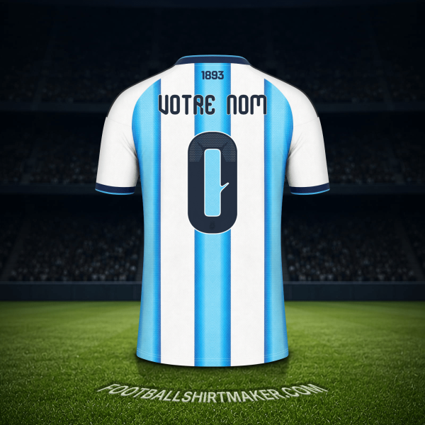 Maillot Argentine Coupe du monde 2026 -  votre nom - 0