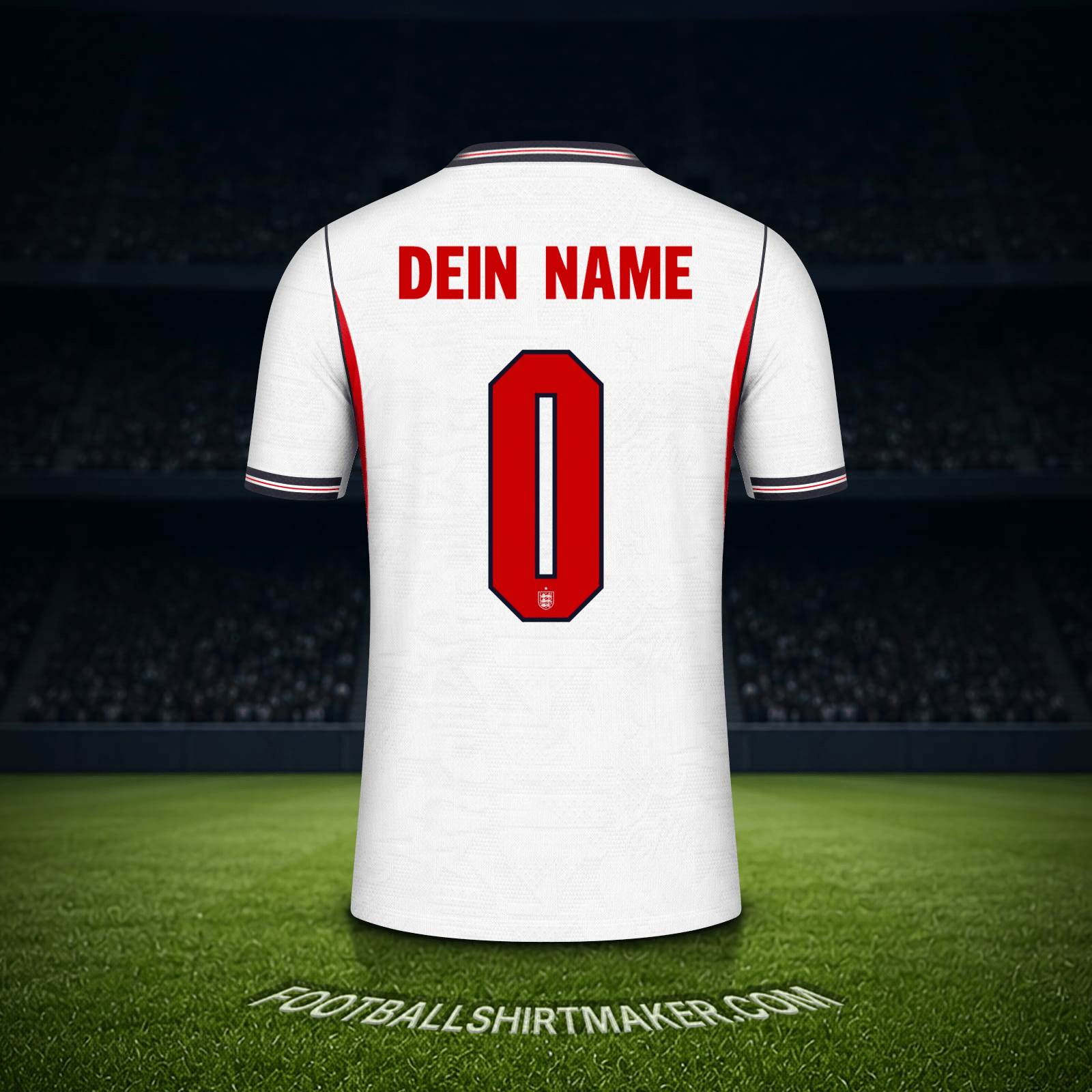 Trikot England Weltmeisterschaft 2026 -  dein name - 0