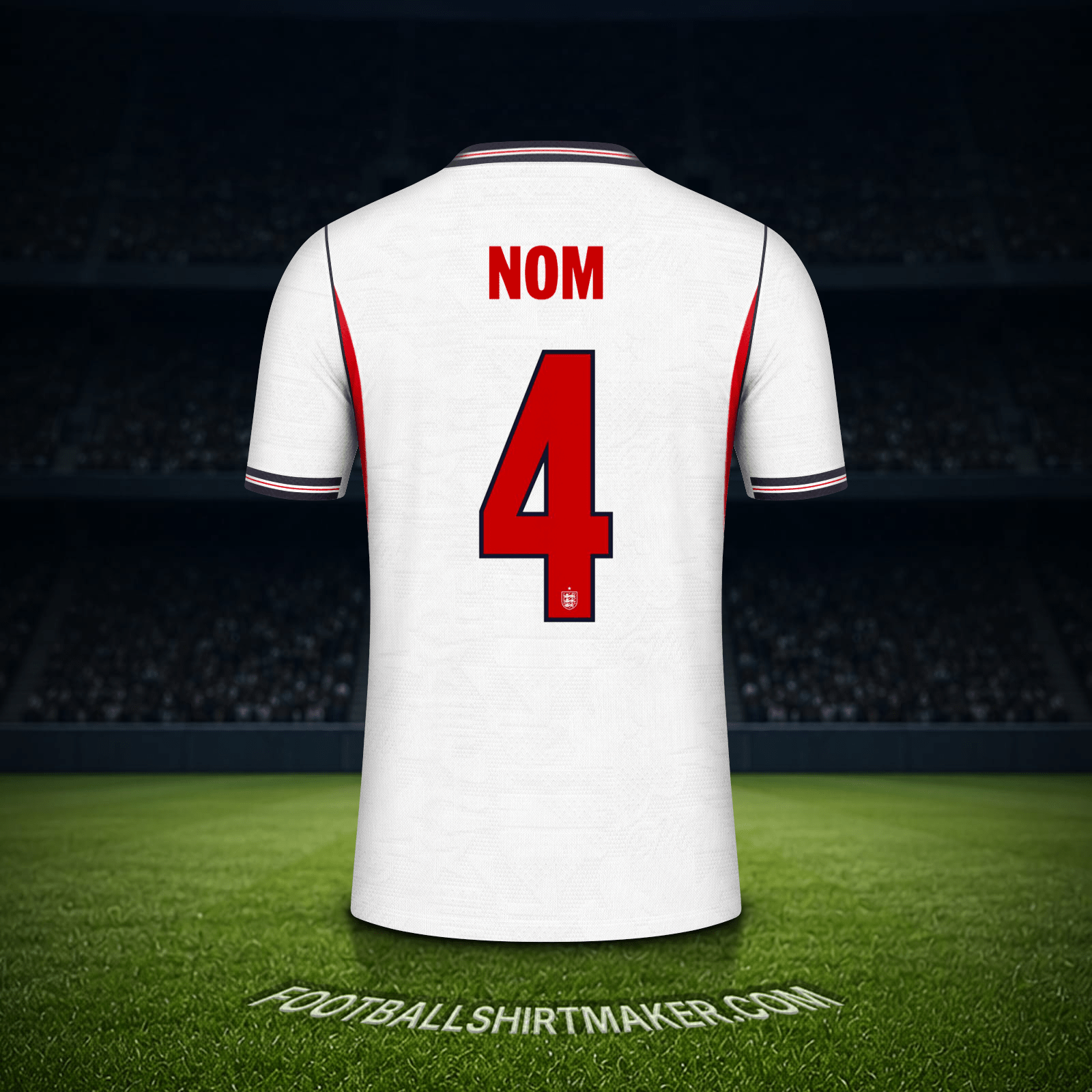 Maillot Angleterre Coupe du monde 2026 -  nom - 4