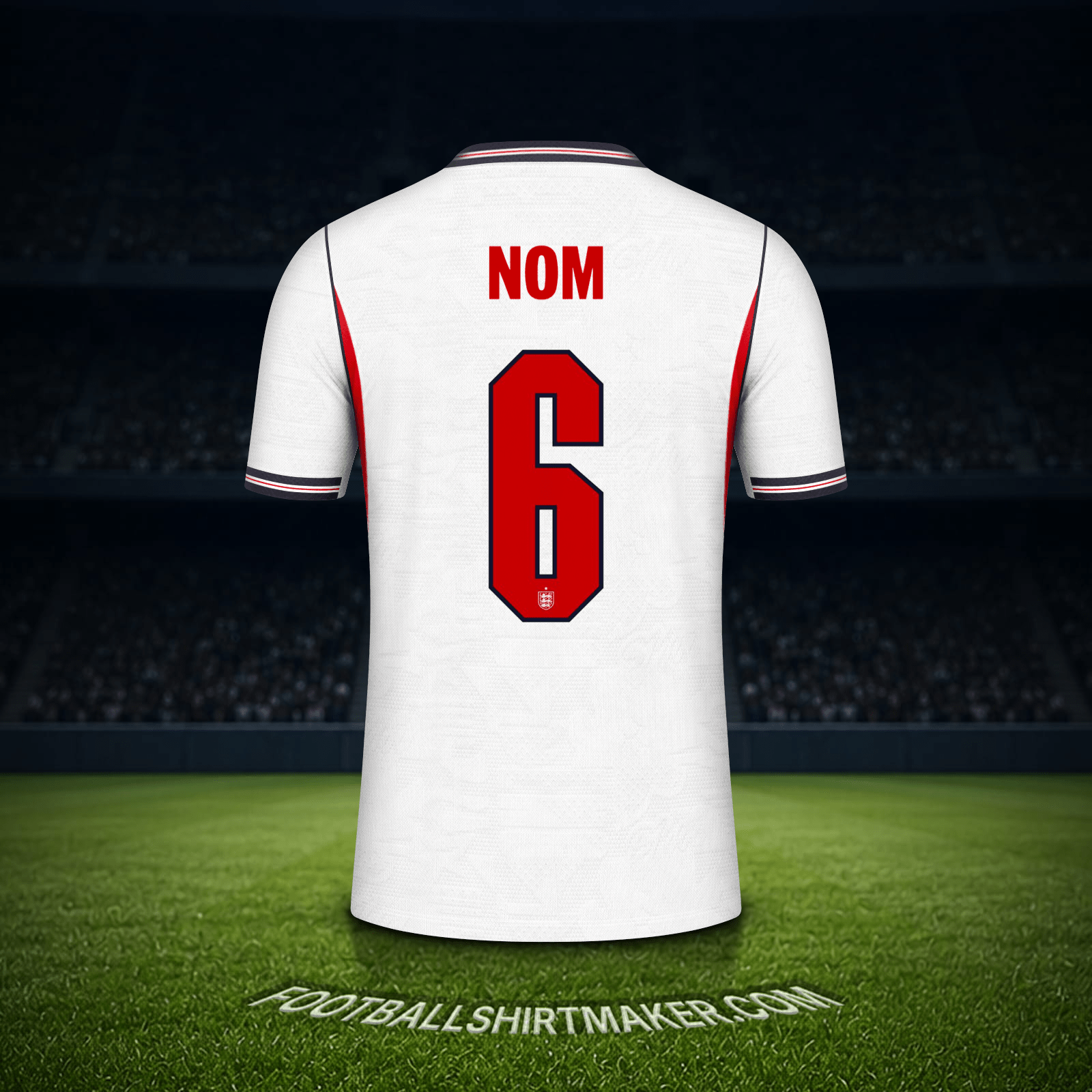 Maillot Angleterre Coupe du monde 2026 -  nom - 6