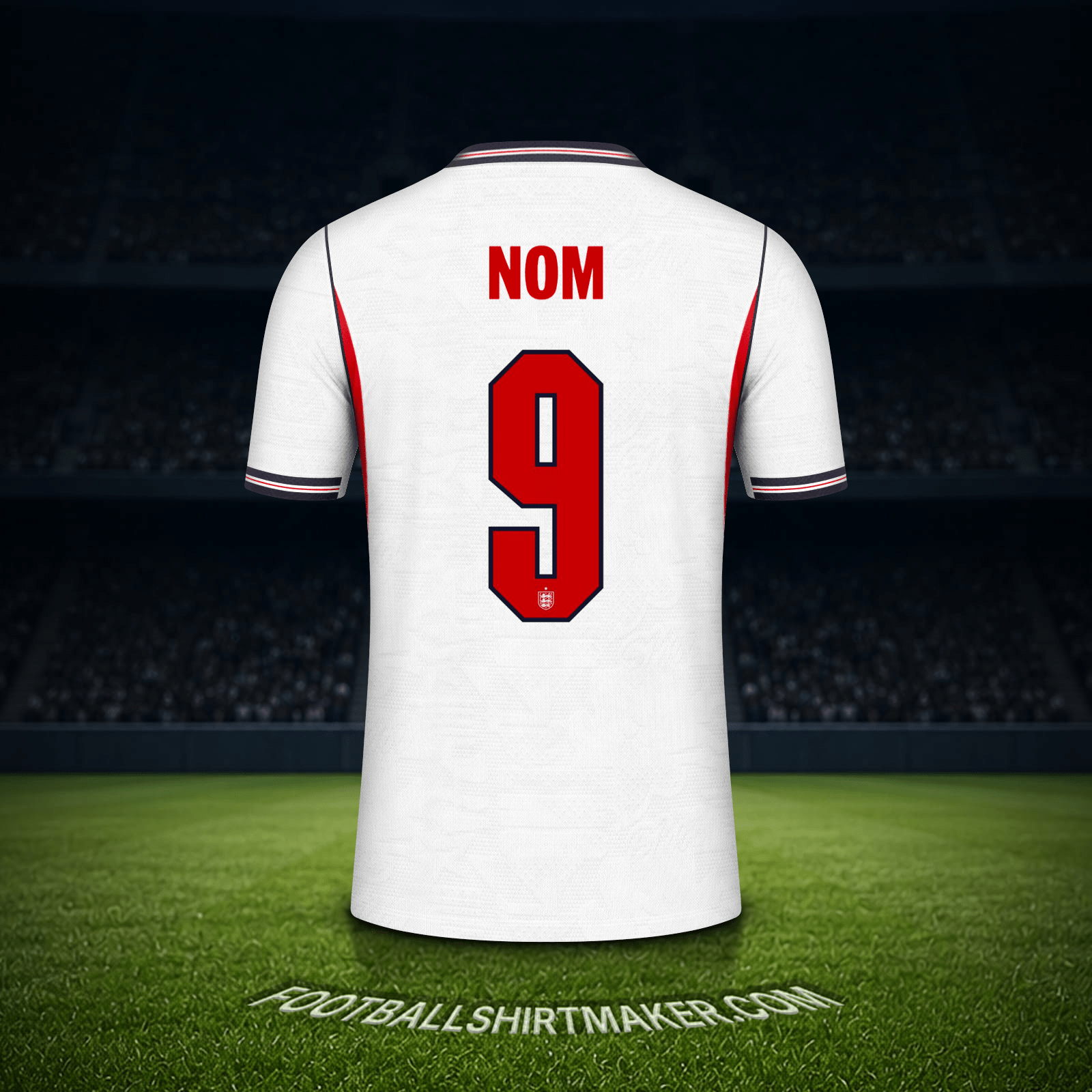 Maillot Angleterre Coupe du monde 2026 -  nom - 9