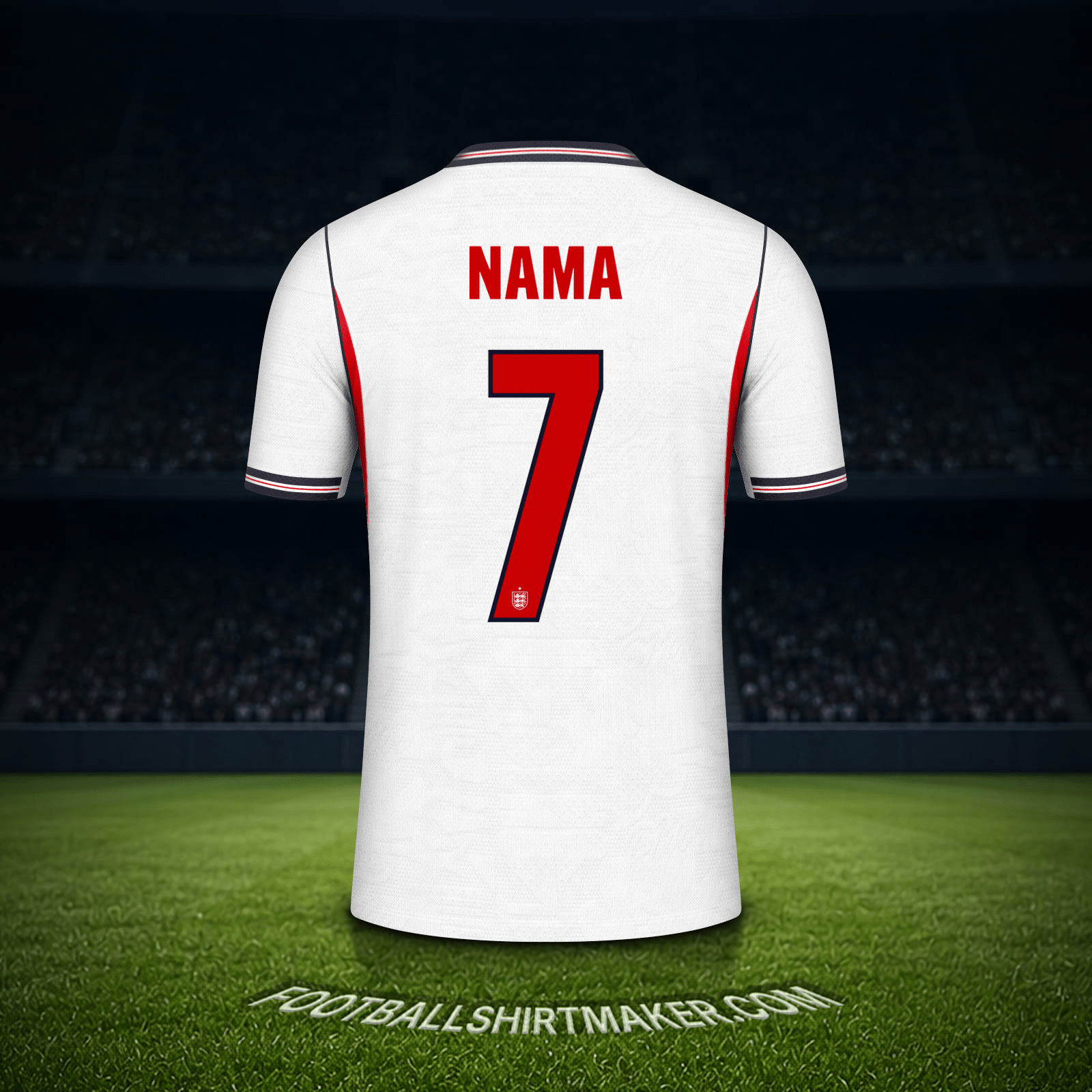 Jersey Inggris Piala Dunia 2026 -  nama - 7