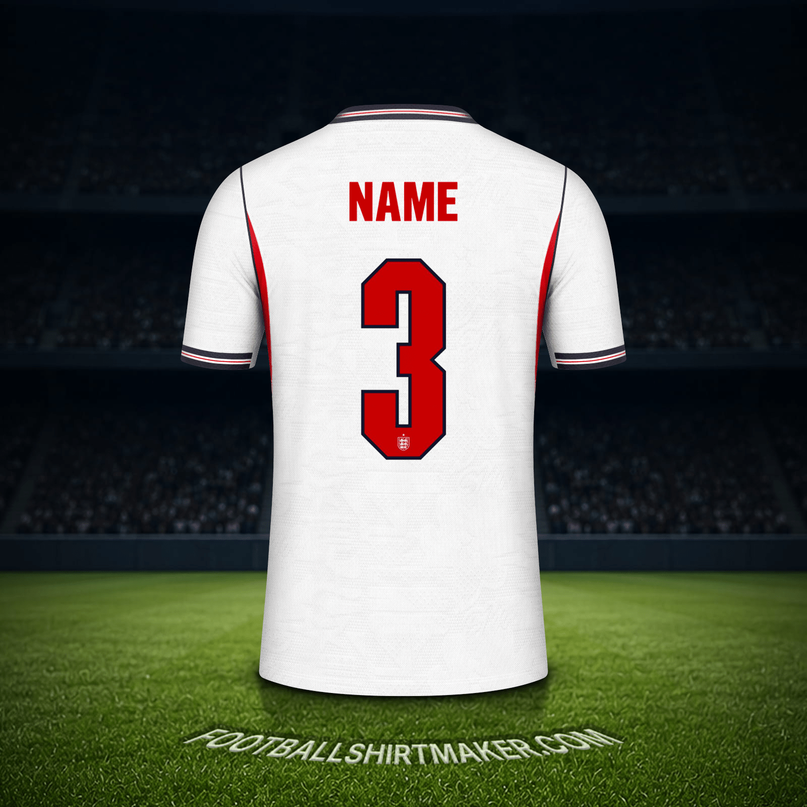 Jersey England World Cup 2026 -  name - 3