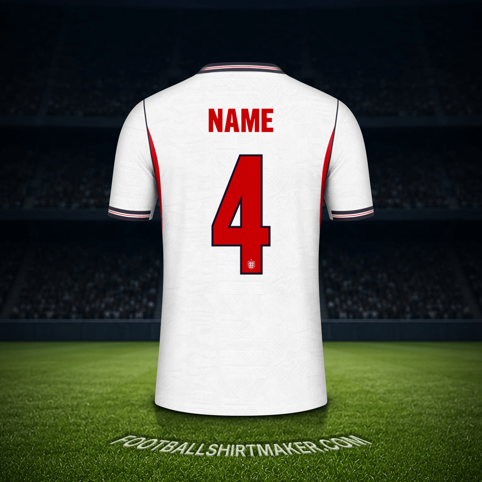 Jersey England World Cup 2026 -  name - 4