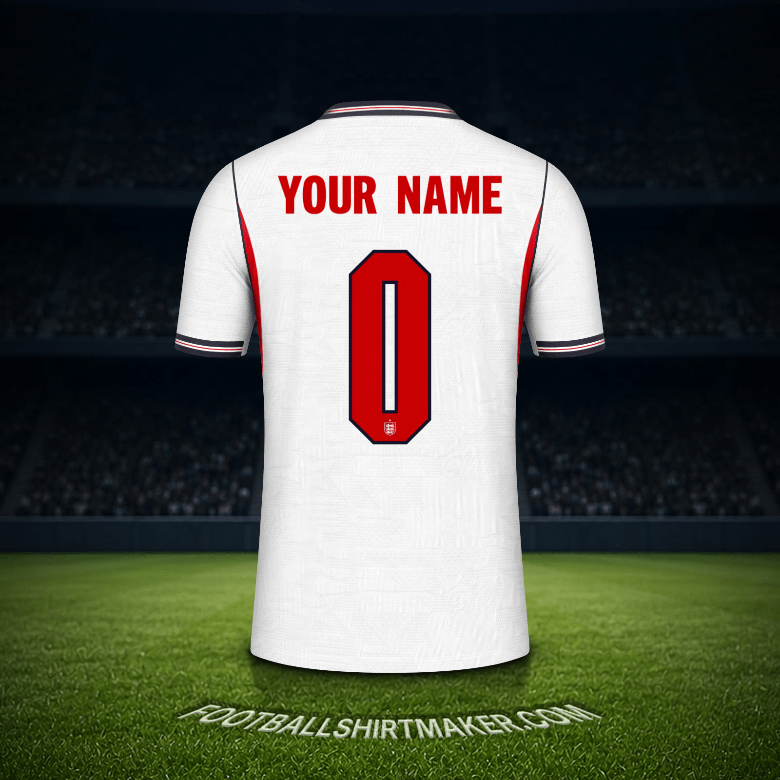 Jersey England World Cup 2026 -  your name - 0