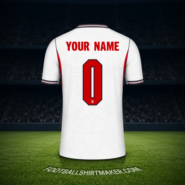 Shirt England World Cup 2026 -  your name - 0