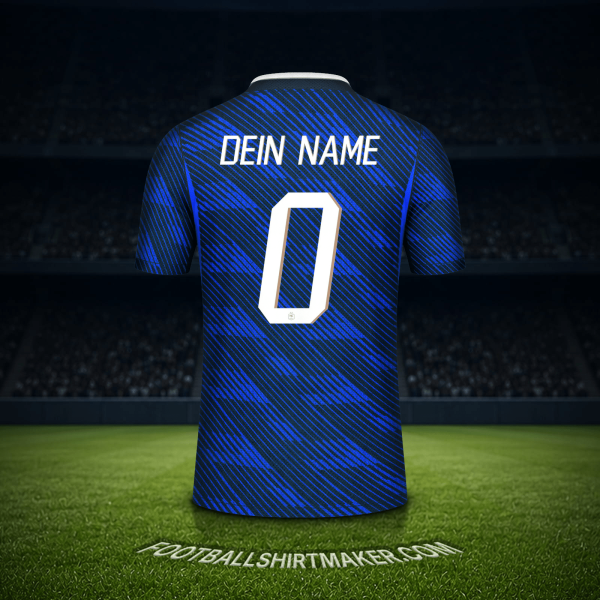 Trikot Frankreich Weltmeisterschaft 2026 -  dein name - 0