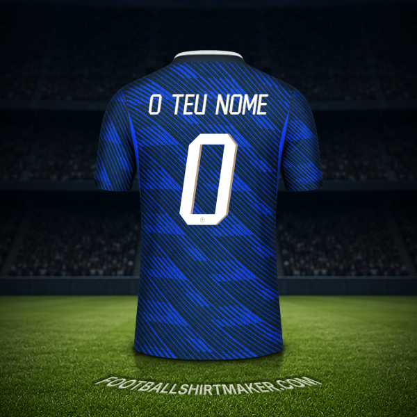 Camisola França Copa do Mundo 2026 -  o teu nome - 0