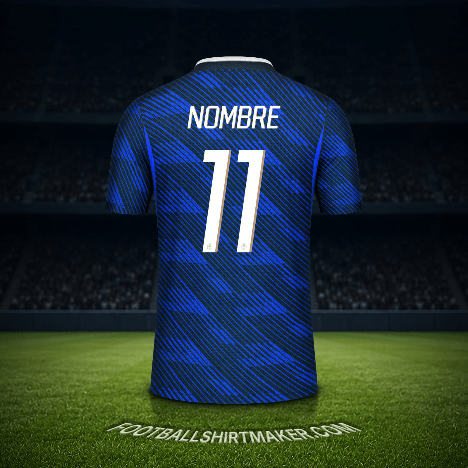 Camiseta Francia Mundial 2026 -  nombre - 11