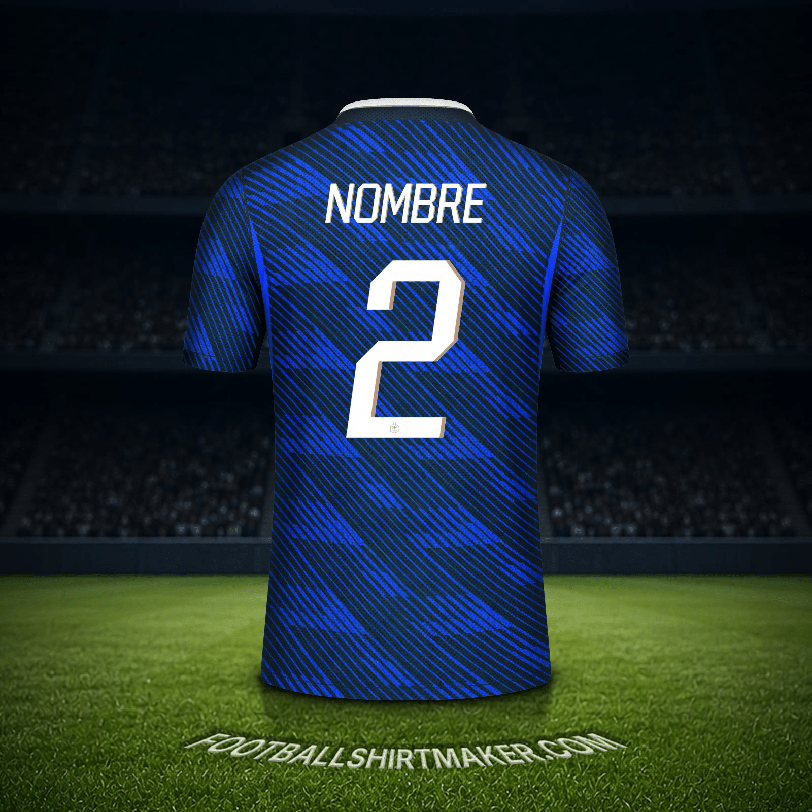 Jersey Francia Mundial 2026 -  nombre - 2