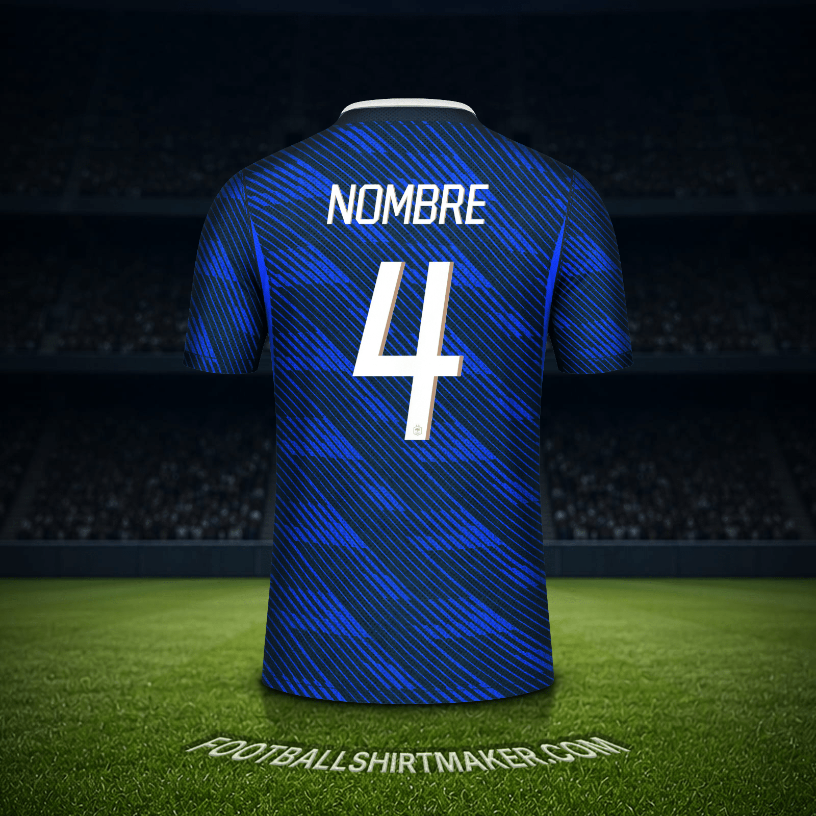 Camiseta Francia Mundial 2026 -  nombre - 4