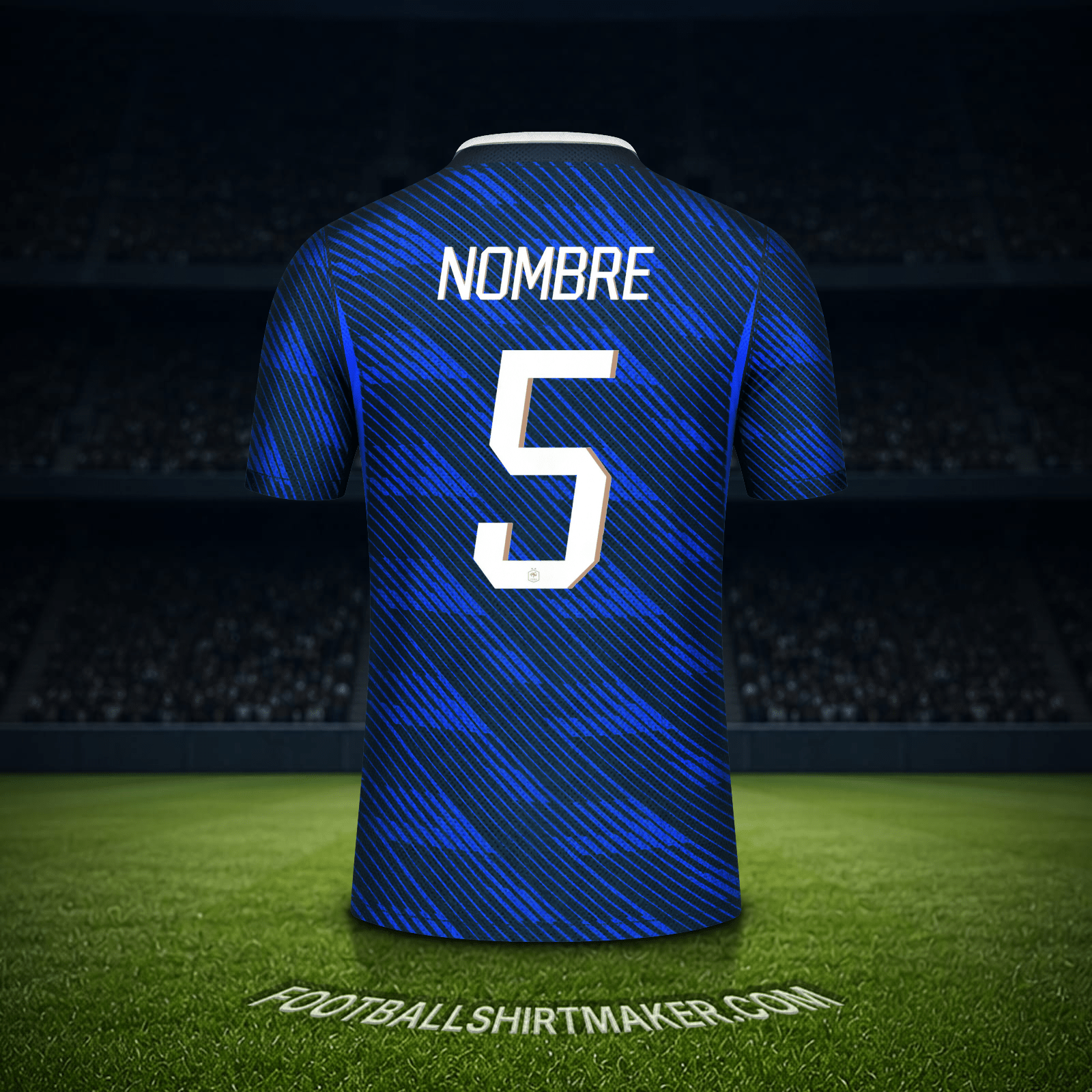 Jersey Francia Mundial 2026 -  nombre - 5