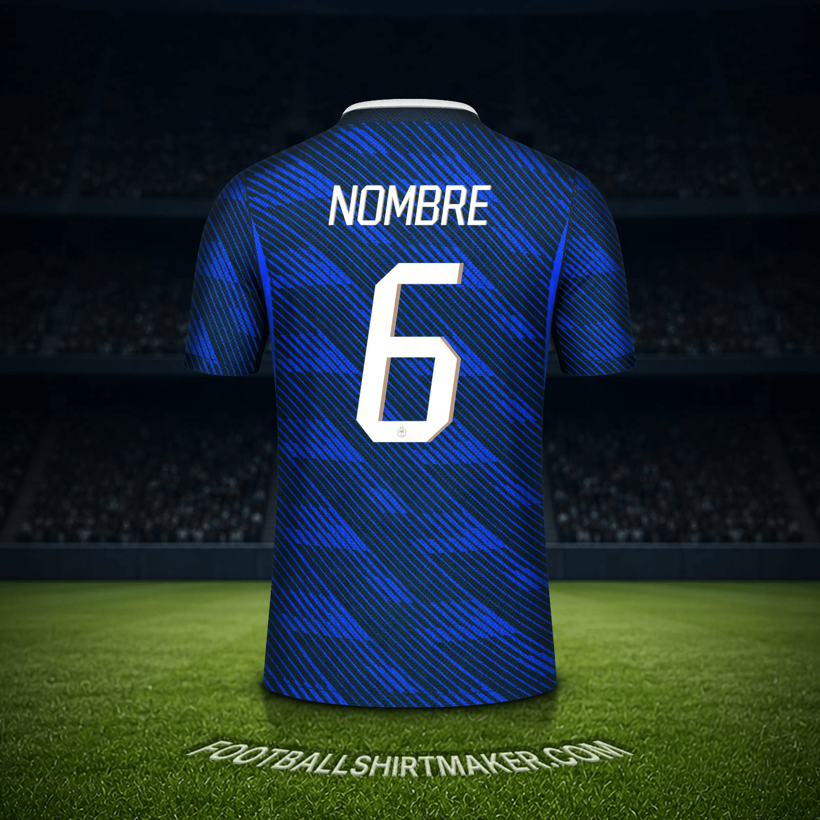 Jersey Francia Mundial 2026 -  nombre - 6