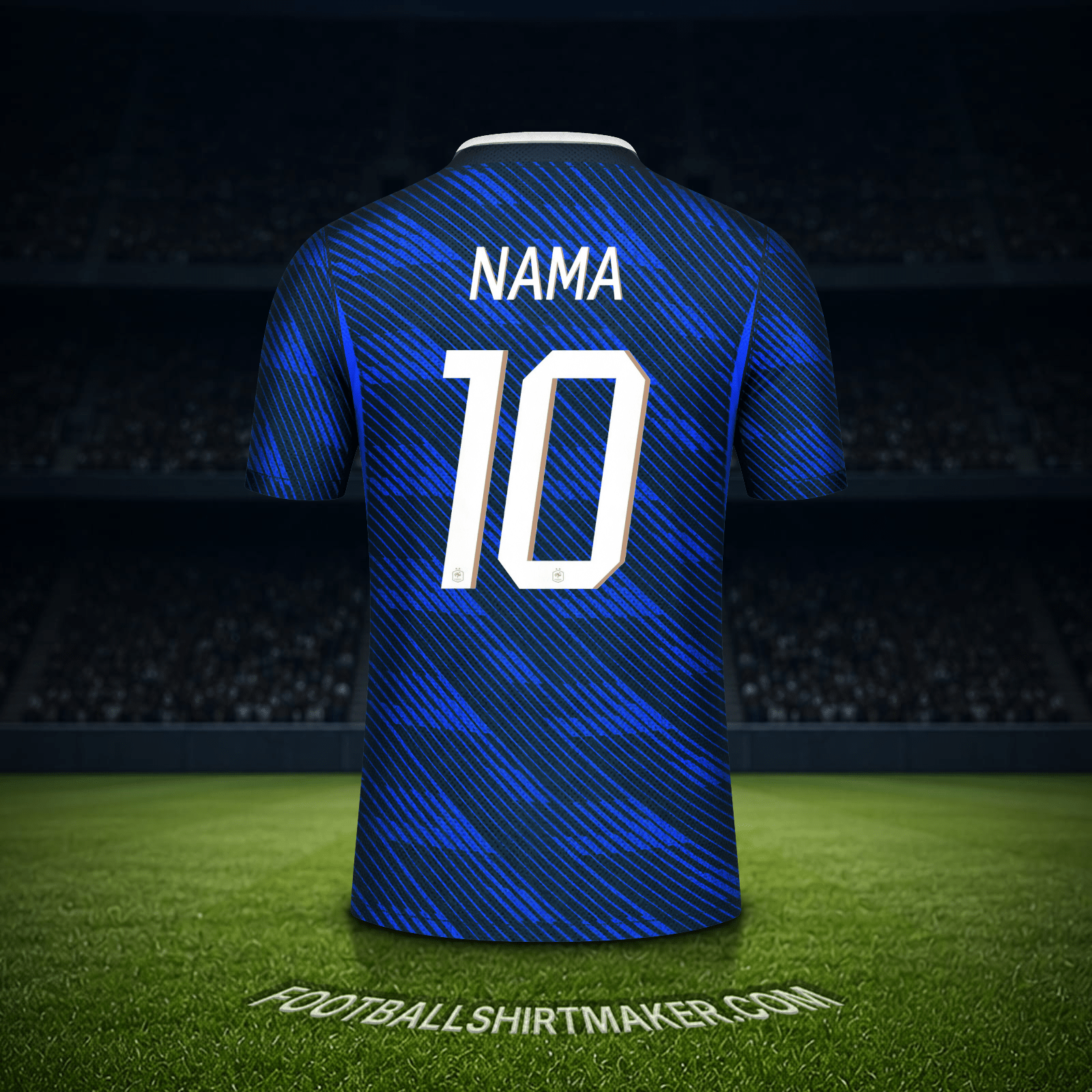 Jersey Prancis Piala Dunia 2026 -  nama - 10