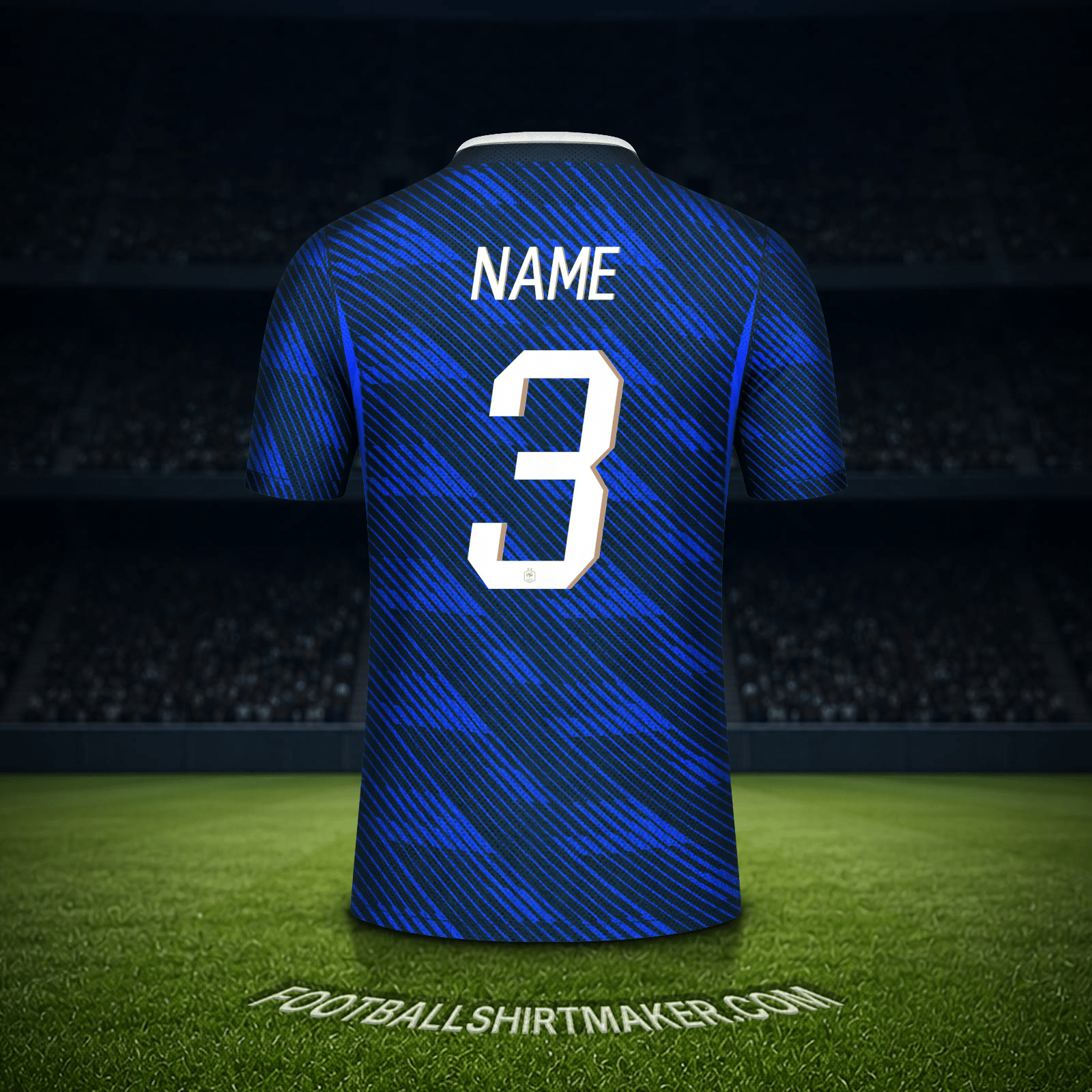 Trikot Frankreich Weltmeisterschaft 2026 -  name - 3